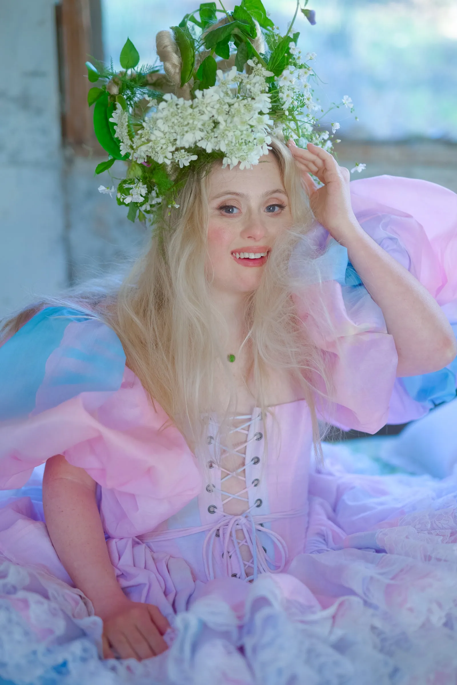 Shine Victorian Corset sold by Selkie product image thumbnail 5