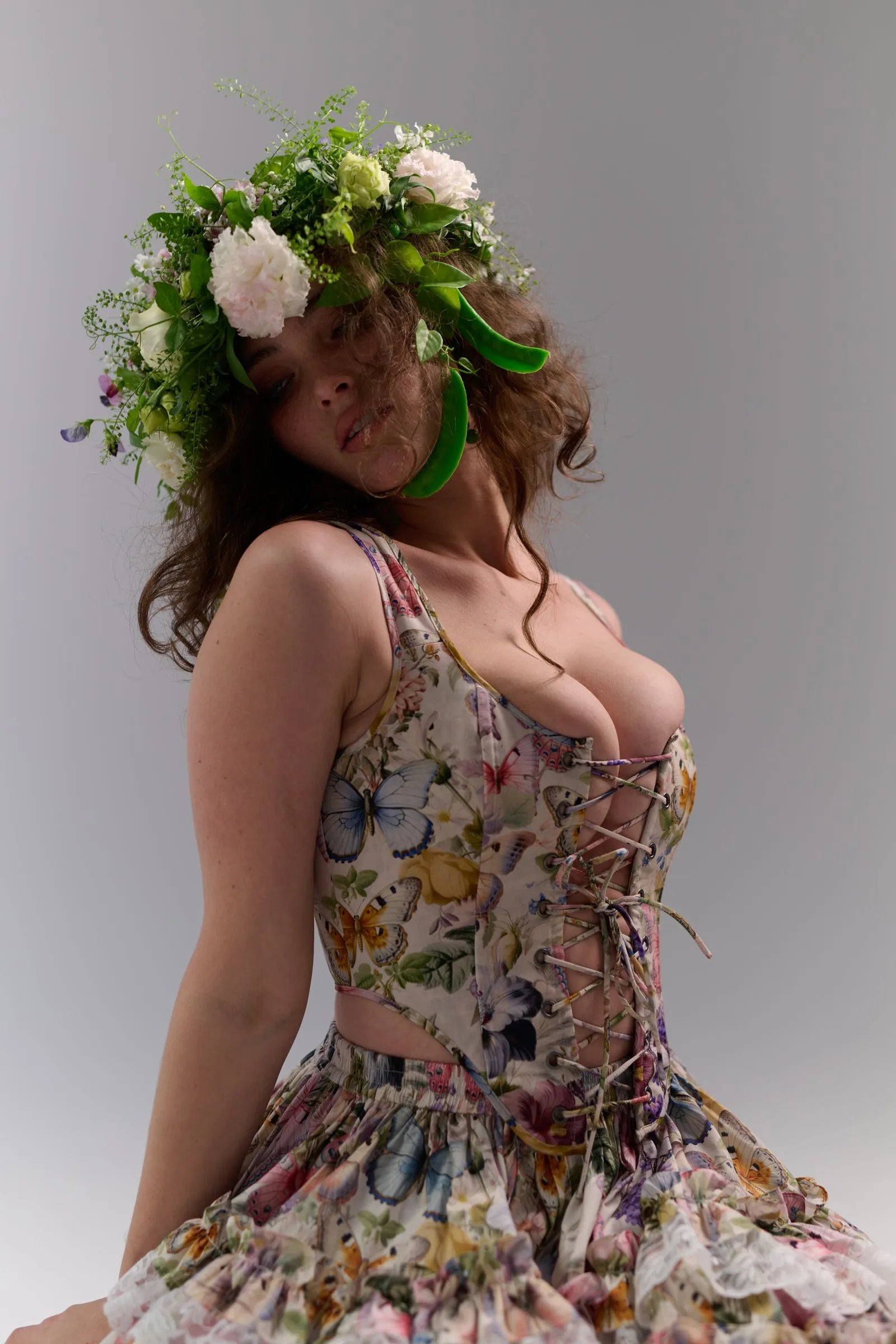 The Butterfly Botanics Duchess Corset sold by Selkie product image thumbnail 4