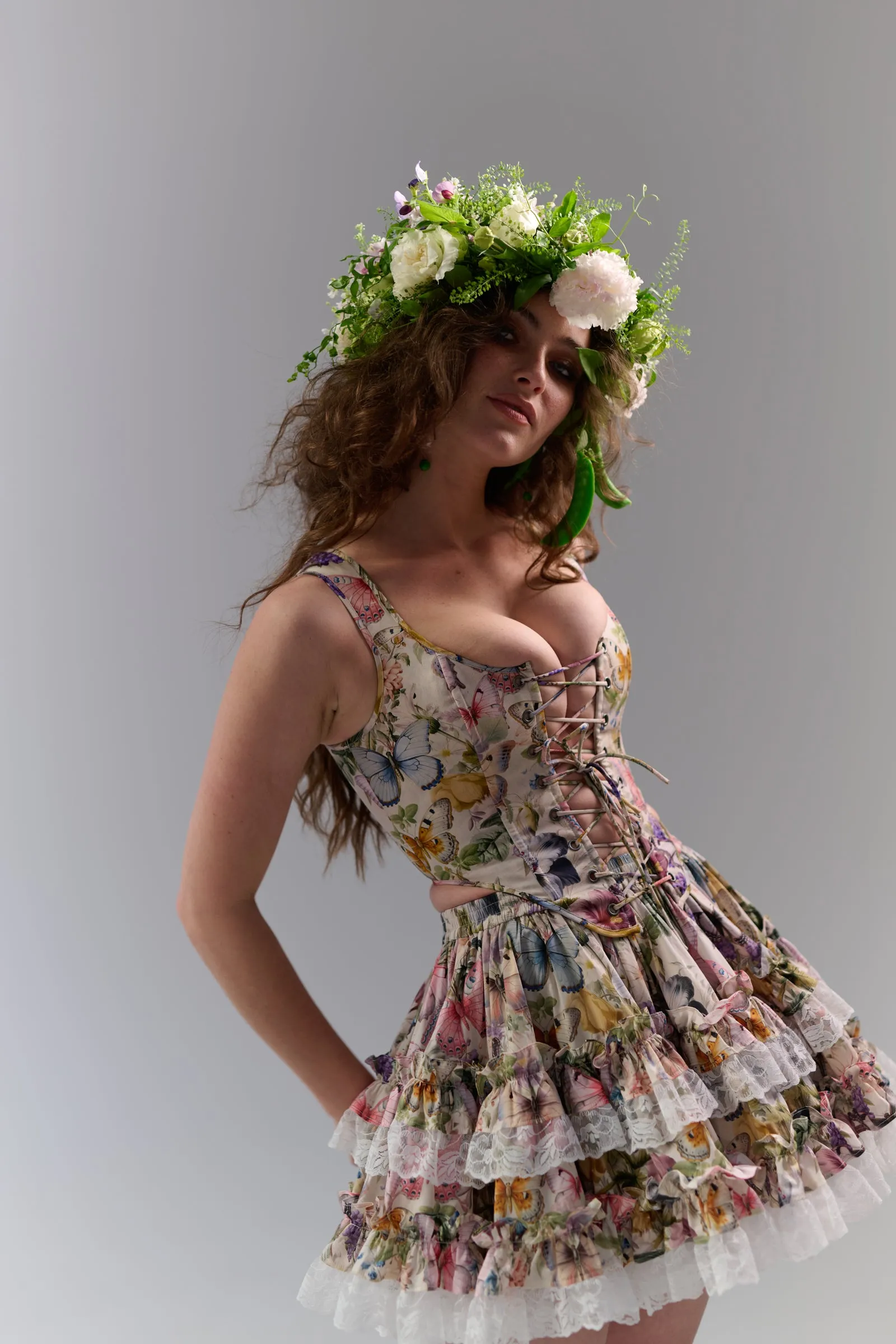 The Butterfly Botanics Duchess Corset sold by Selkie product image thumbnail 2