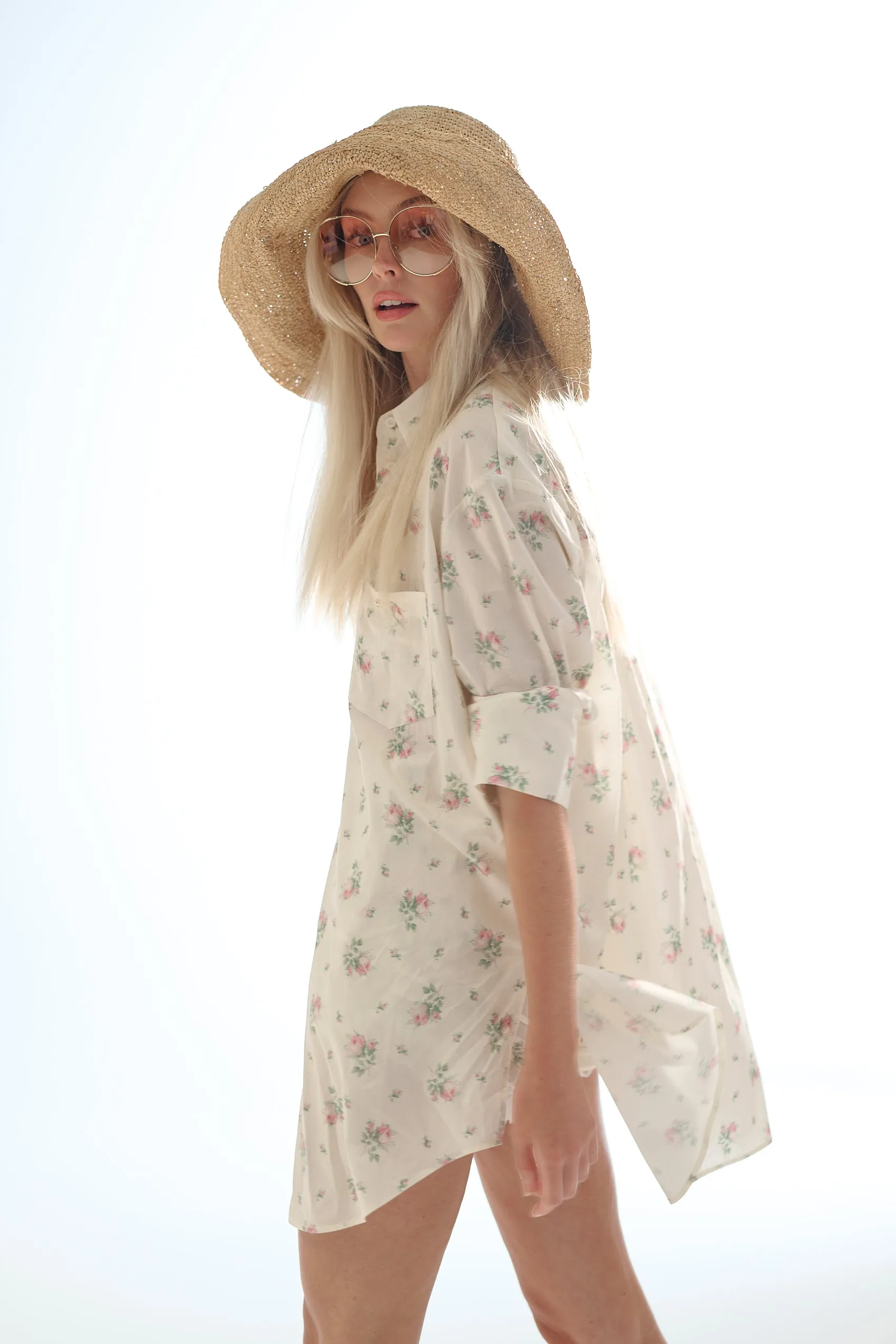 Petite Roses Big Blouse sold by Selkie product image thumbnail 2