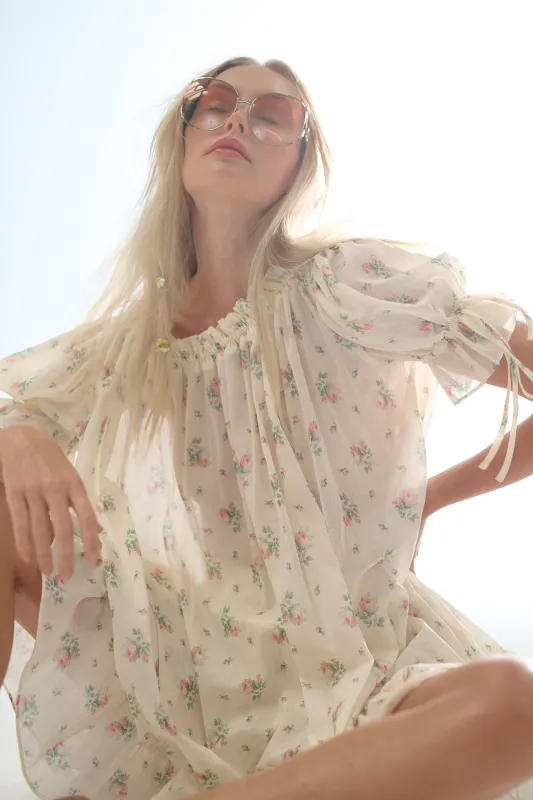 Petite Roses Antique Chemise made by Selkie