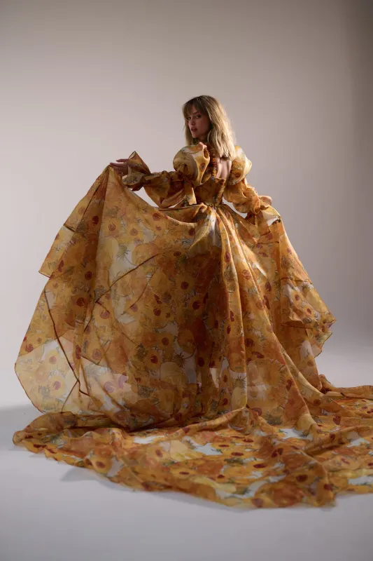 The Sunflowers Capulet Gown sold by Selkie