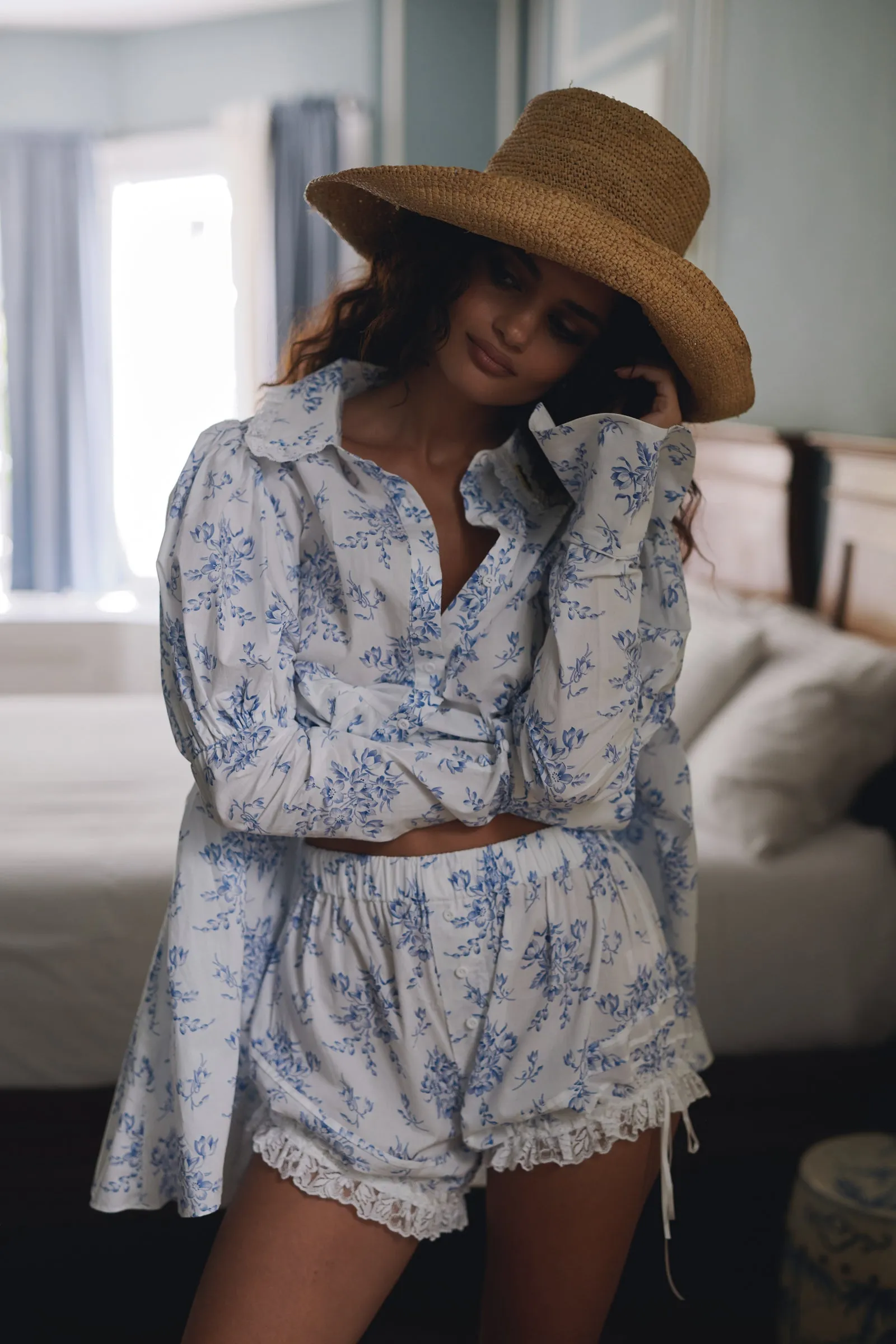 The Bed & Breakfast Time Travelers Lounge Set sold by Selkie