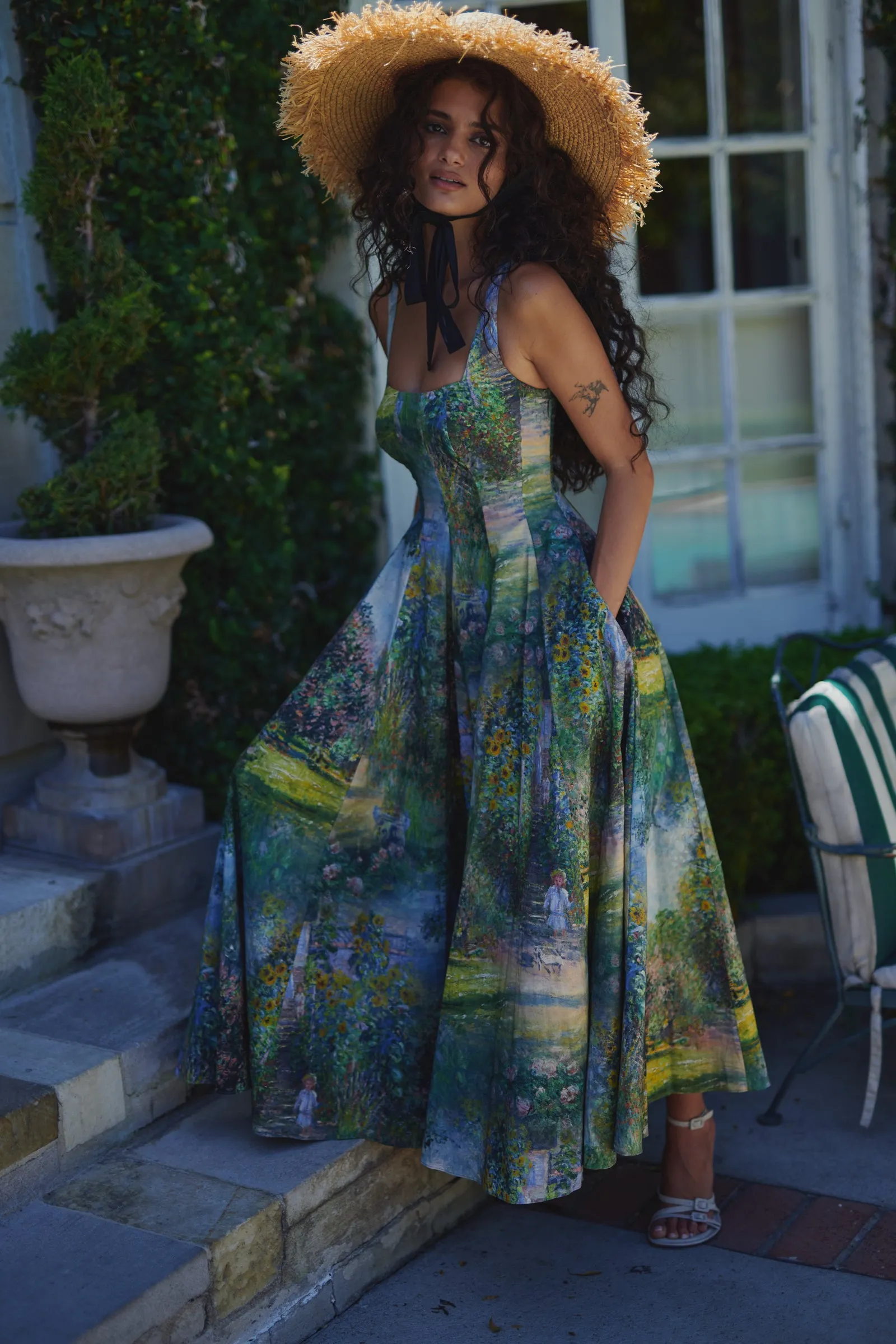 The Artist's Garden Orchard Dress sold by Selkie product image thumbnail 3