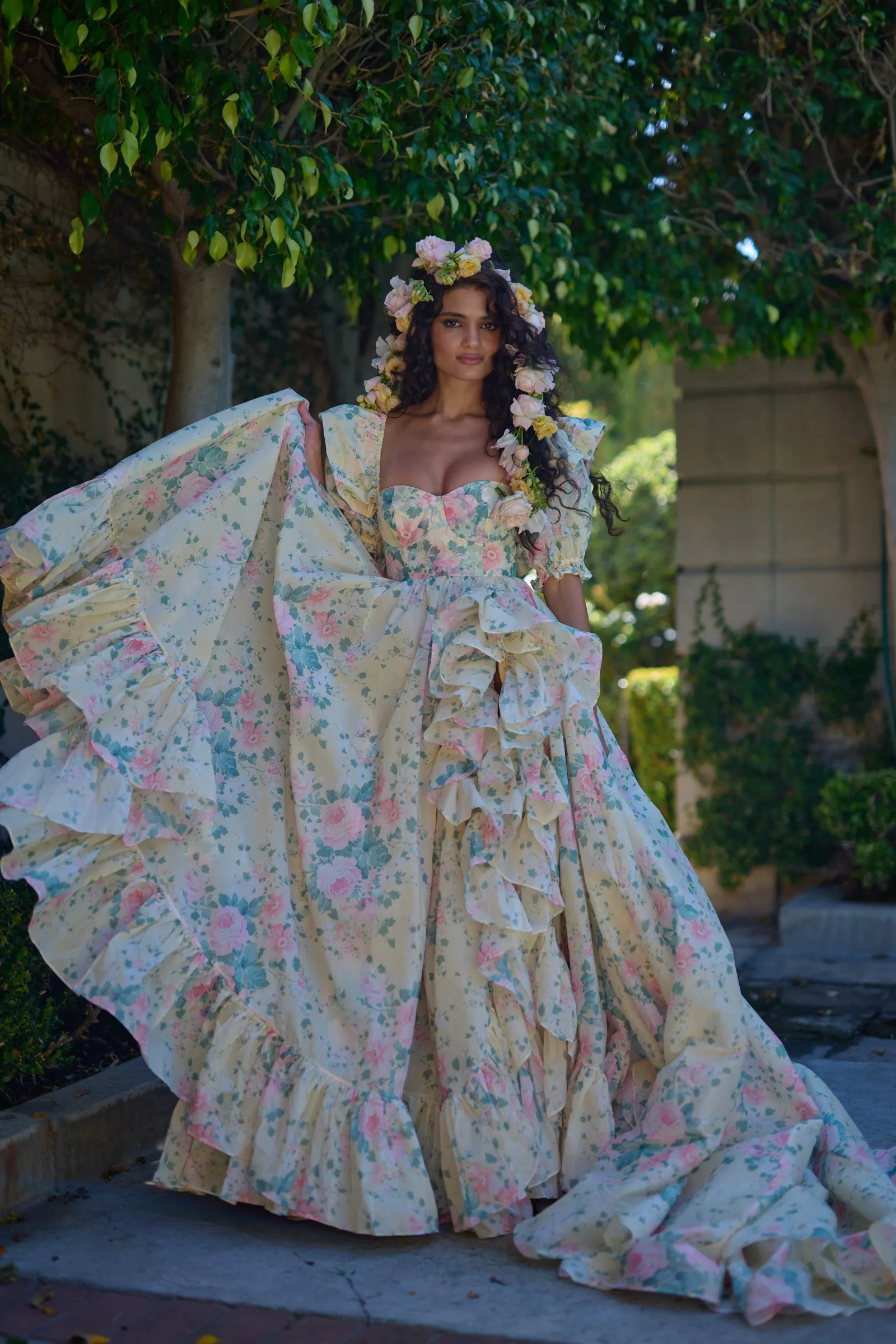 The Fantasy In Bloom Gown sold by Selkie