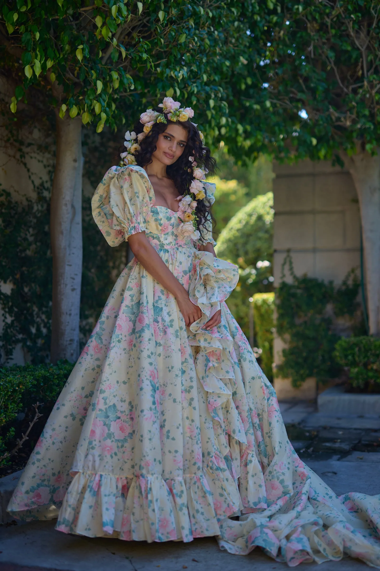 The Fantasy In Bloom Gown sold by Selkie product image thumbnail 3