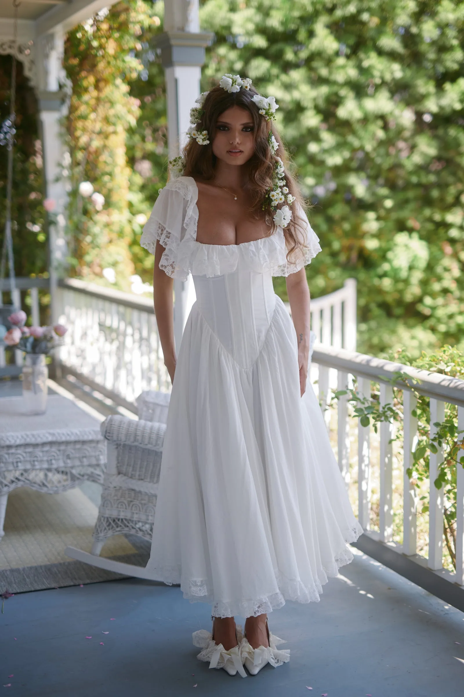 The Ivory Cupid Dress sold by Selkie