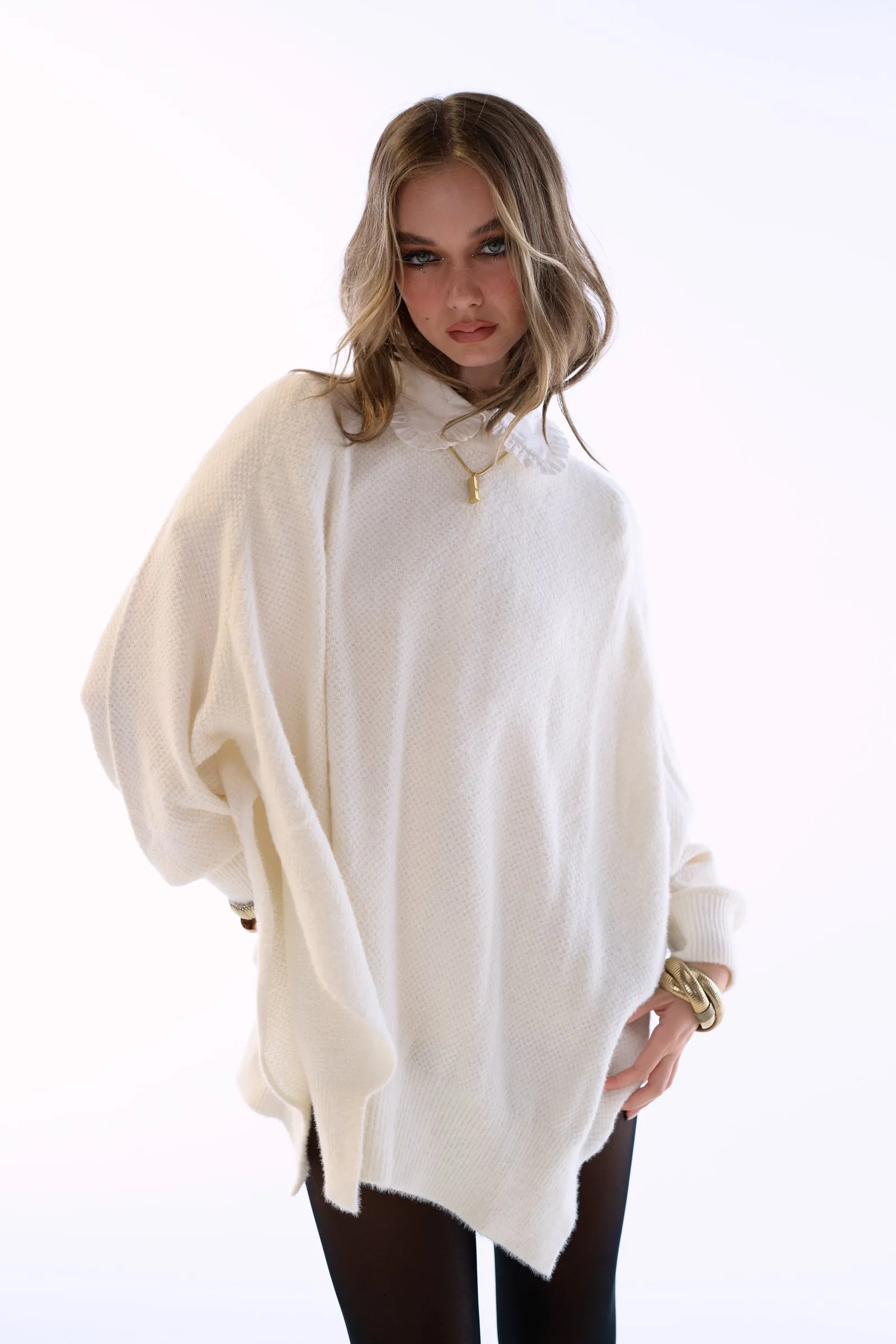 The Ivory Ballet Fuzz Sweater sold by Selkie product image thumbnail 2