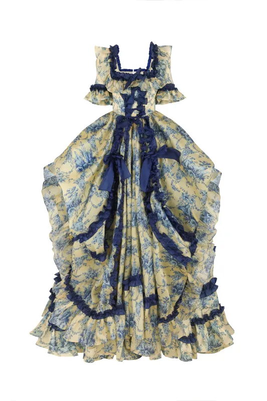 The Silk Satin Lumière Antoinette Gown sold by Selkie