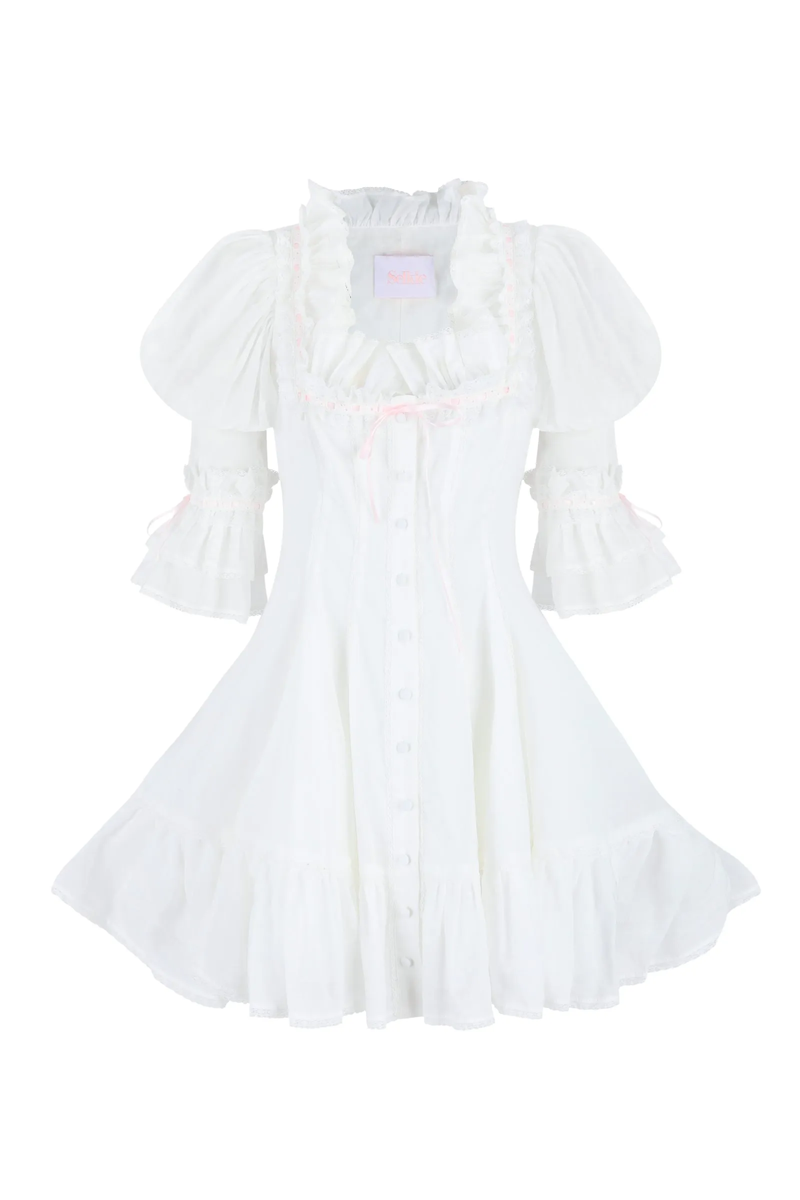 The Ivory Libertine Blouse sold by Selkie