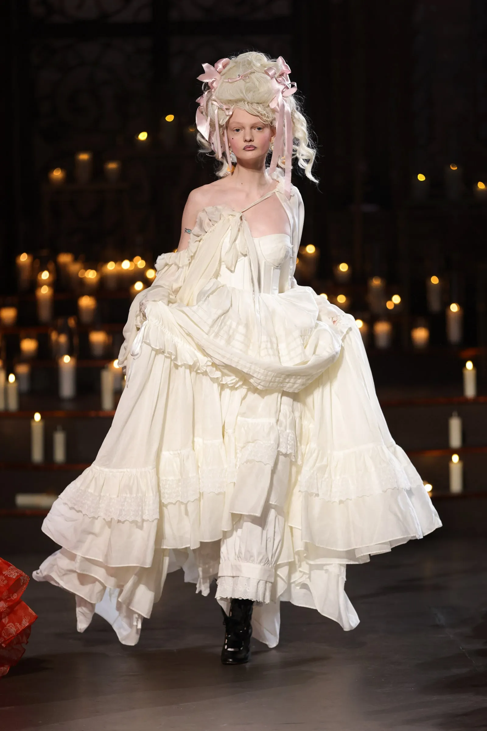 The Silk Vanilla Shakespeare Blouse sold by Selkie product image thumbnail 3