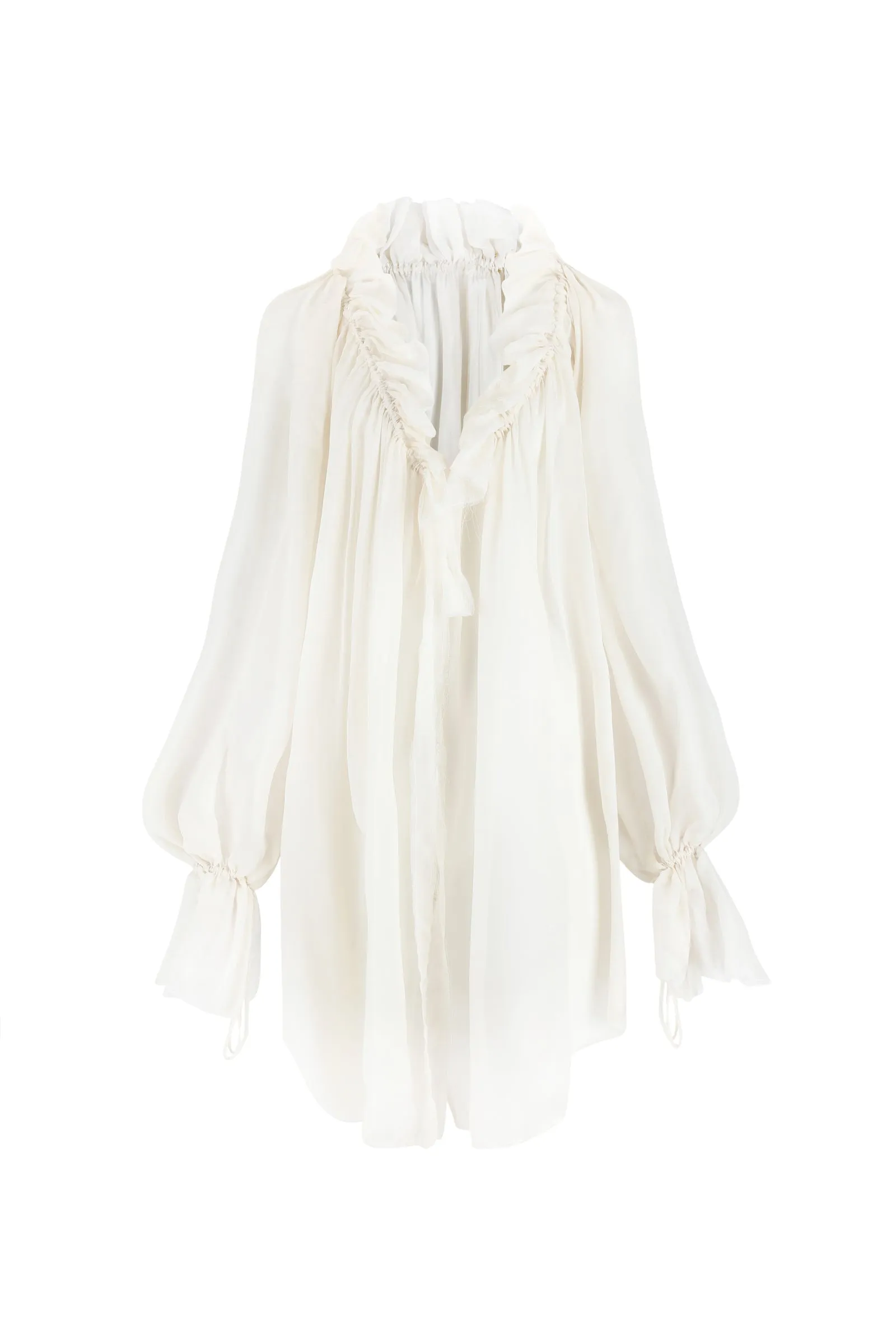 The Silk Vanilla Shakespeare Blouse sold by Selkie