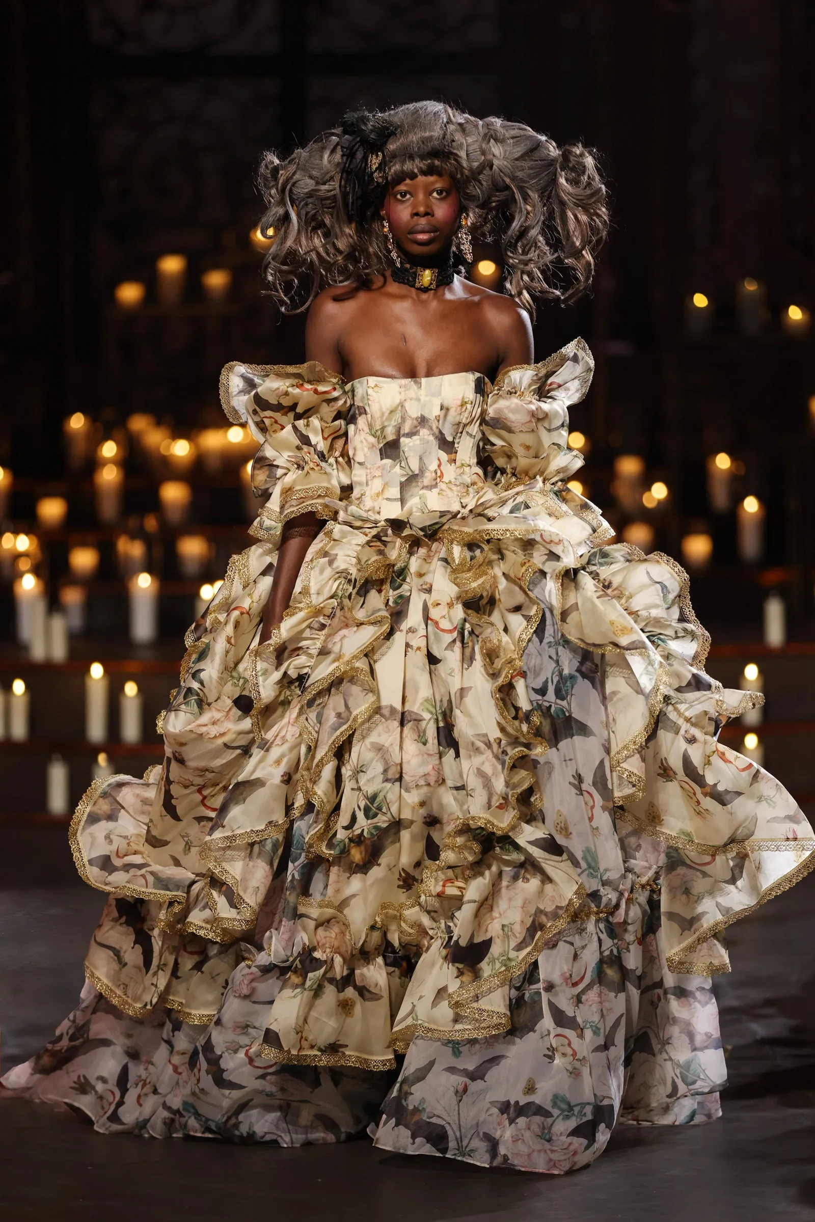 The Bats and the Bees Silk Courtesan Gown sold by Selkie product image thumbnail 3