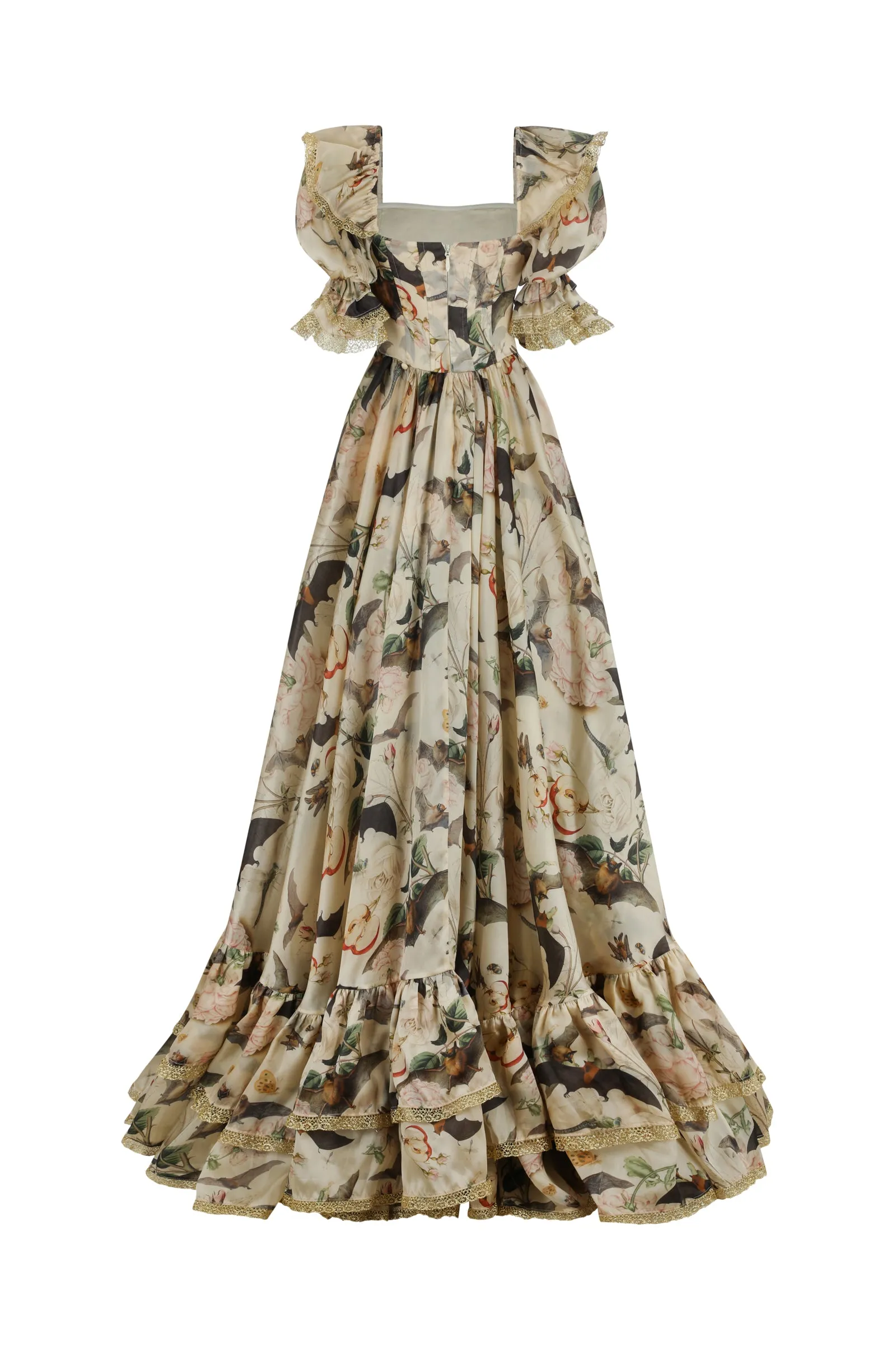 The Bats and the Bees Silk Courtesan Gown sold by Selkie product image thumbnail 2
