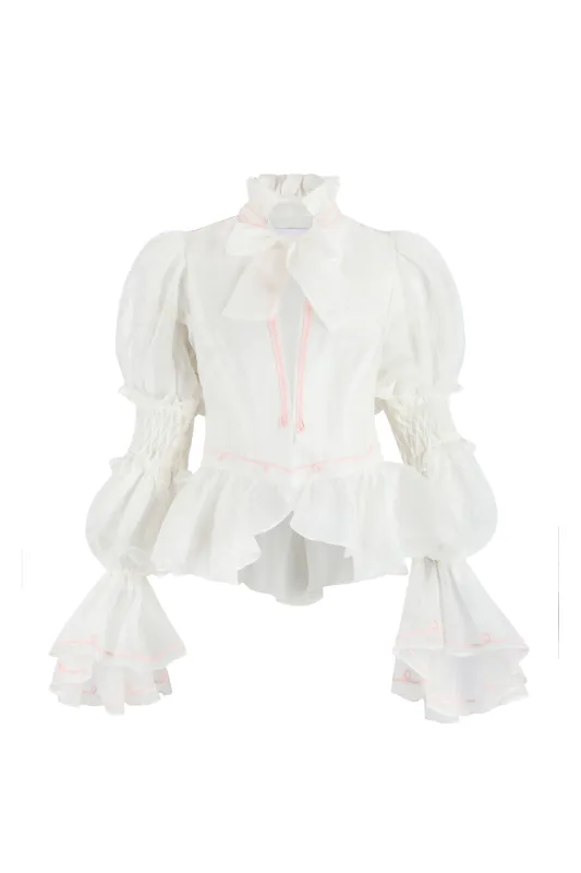 The Silk Vanilla Love Letter Jacket sold by Selkie