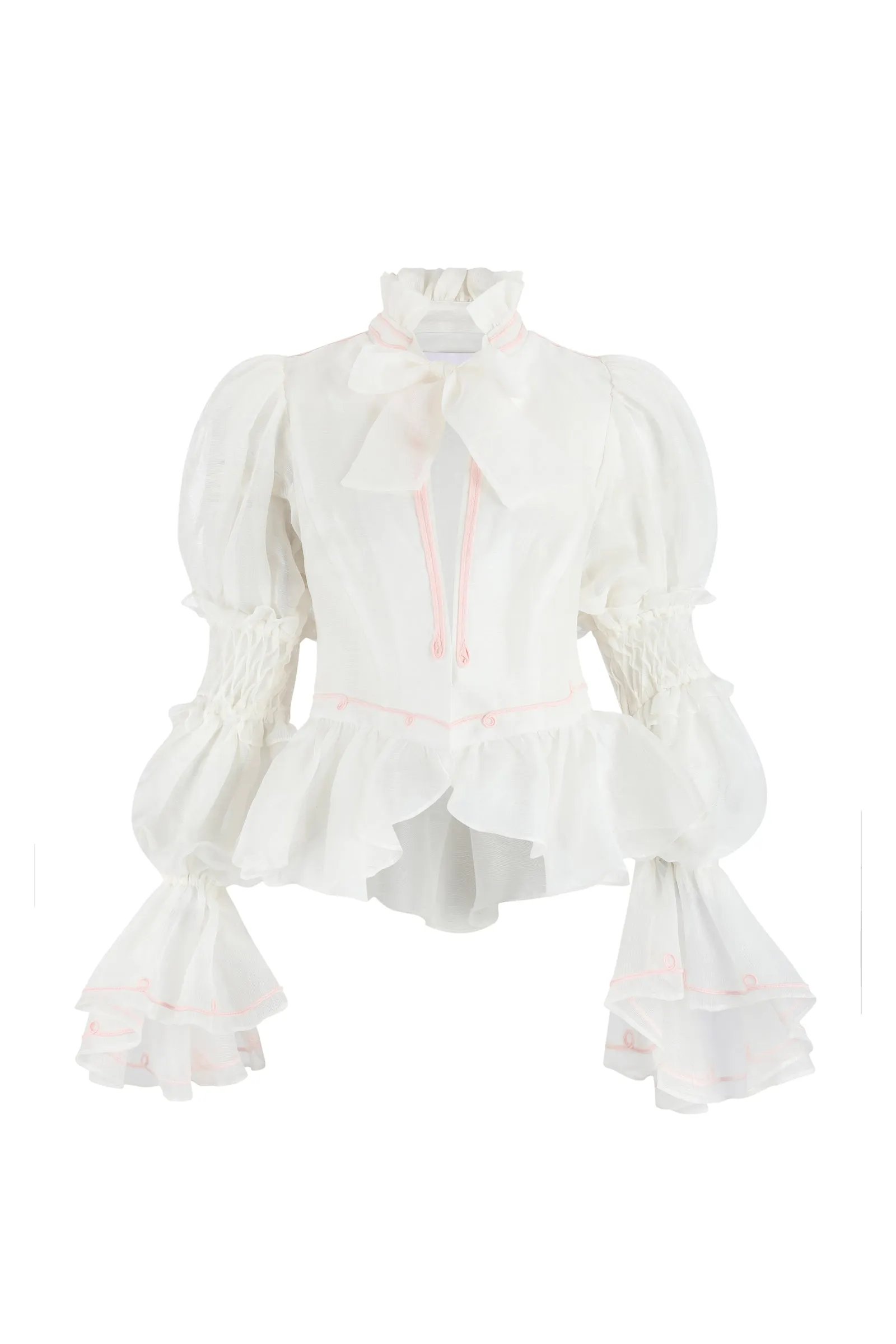 The Silk Vanilla Love Letter Jacket sold by Selkie