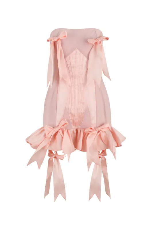 The Silk Boudoir Flasher Dress sold by Selkie