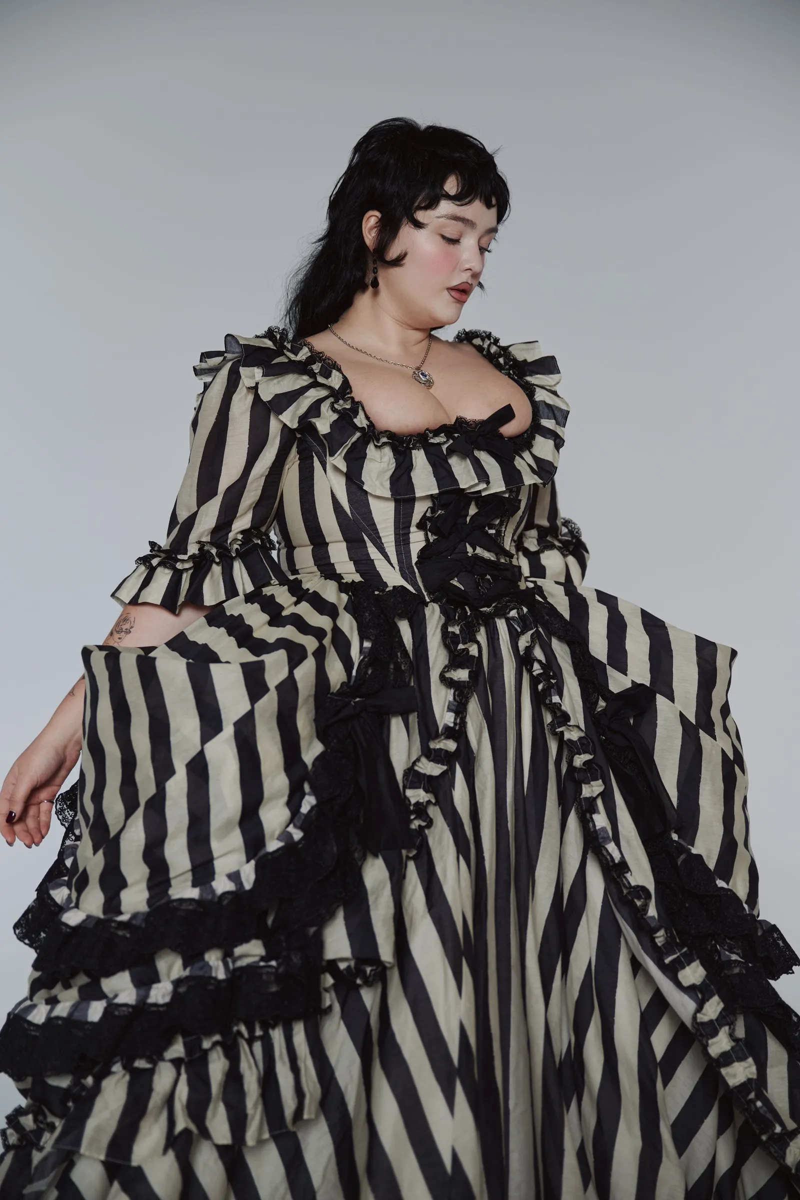 The Buccaneer Silk Organdy Antoinette Gown sold by Selkie product image thumbnail 5