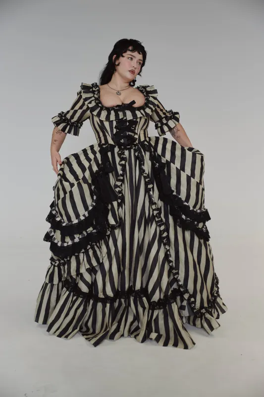 The Buccaneer Silk Organdy Antoinette Gown sold by Selkie