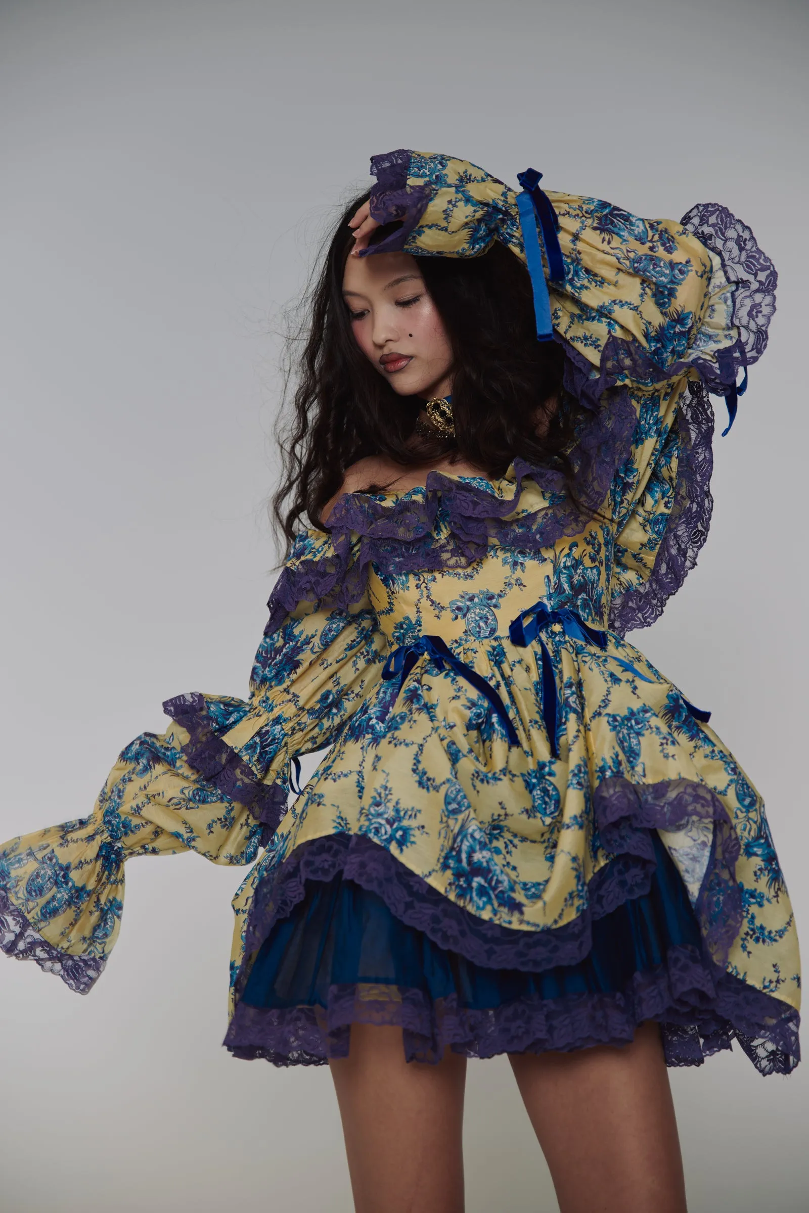 The Lumière Silk Organdy In A Past Life Dress sold by Selkie