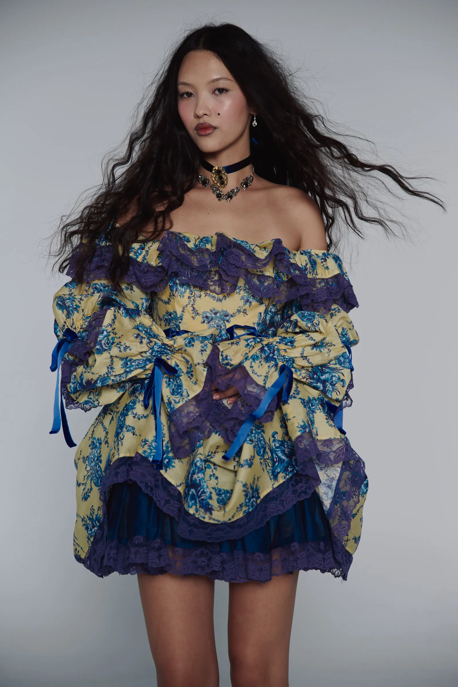 The Lumière Silk Organdy In A Past Life Dress sold by Selkie product image thumbnail 5