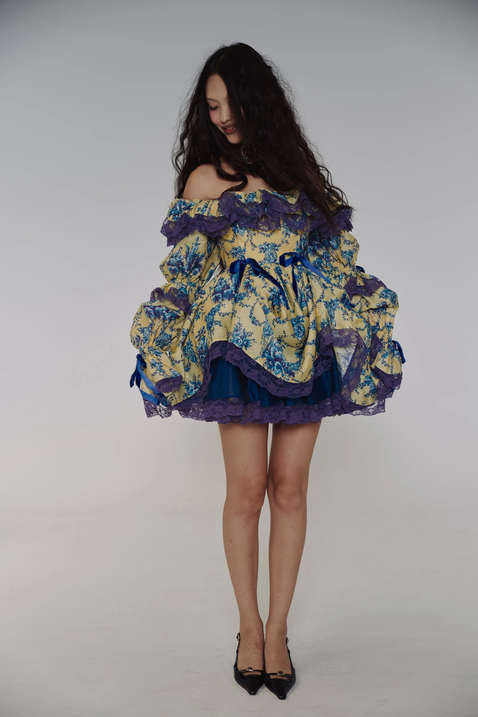 The Lumière Silk Organdy In A Past Life Dress sold by Selkie product image thumbnail 4