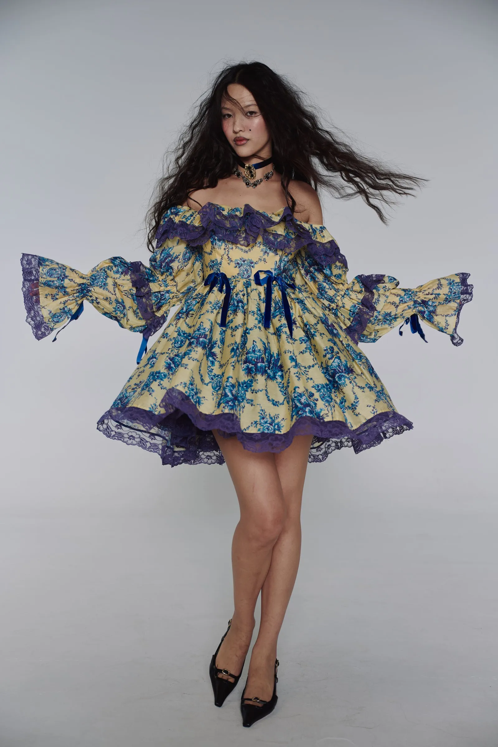 The Lumière Silk Organdy In A Past Life Dress sold by Selkie product image thumbnail 3