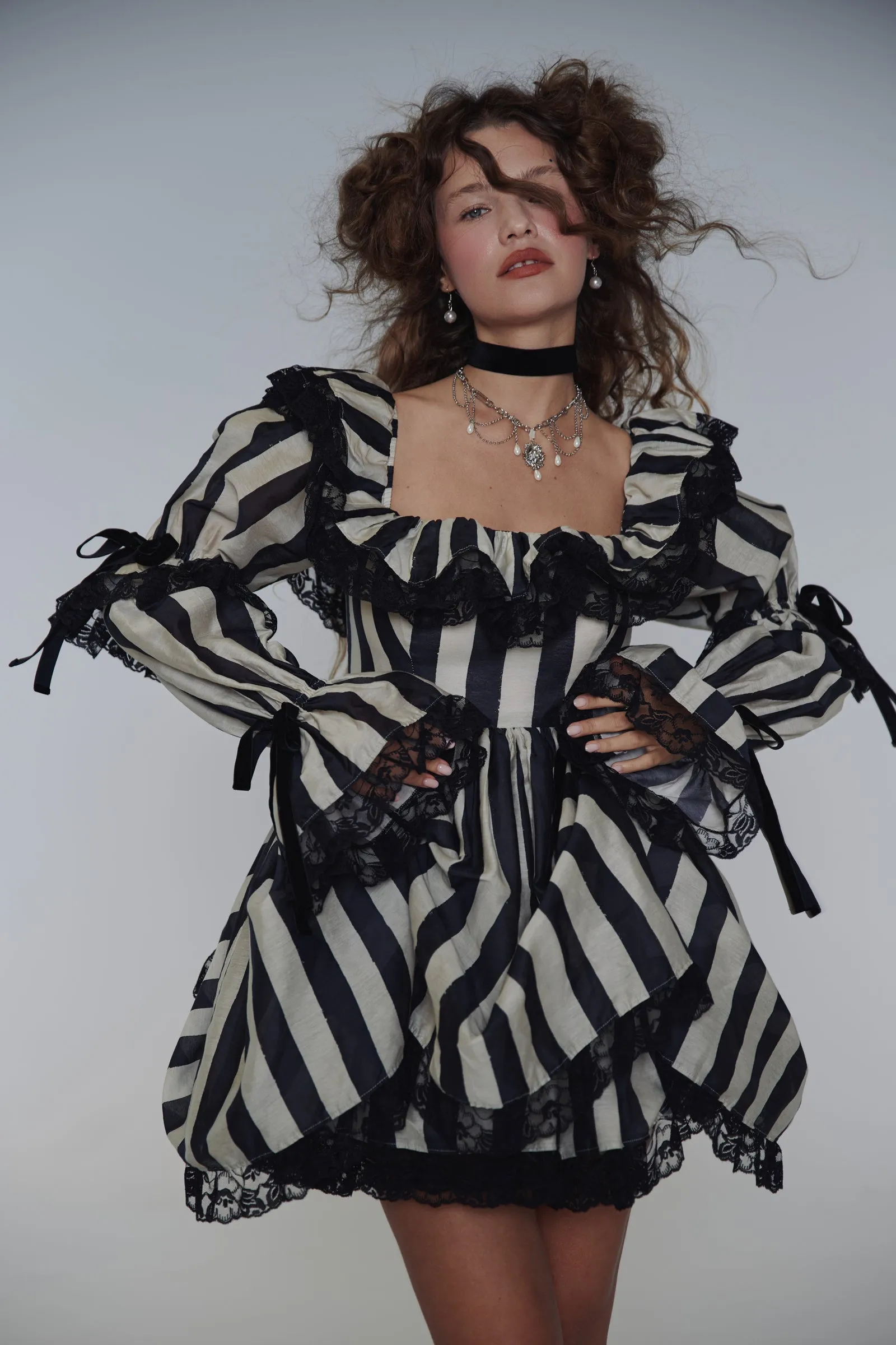 The Buccaneer Silk Organdy In A Past Life Dress sold by Selkie product image thumbnail 2