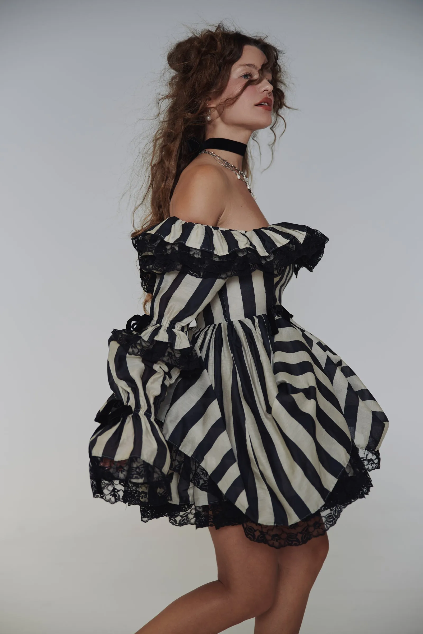 The Buccaneer Silk Organdy In A Past Life Dress sold by Selkie product image thumbnail 3