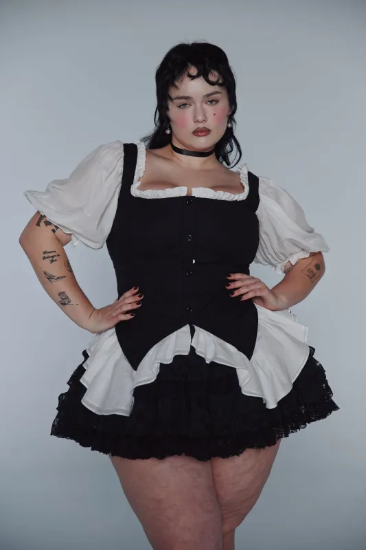 The Caviar Mini Pannier Petticoat sold by Selkie