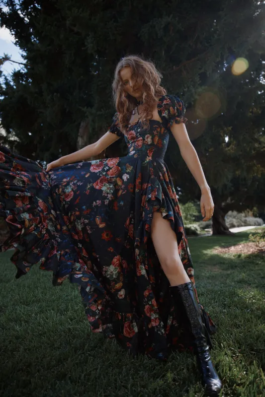 The Nightcap Foxglove Gown made by Selkie