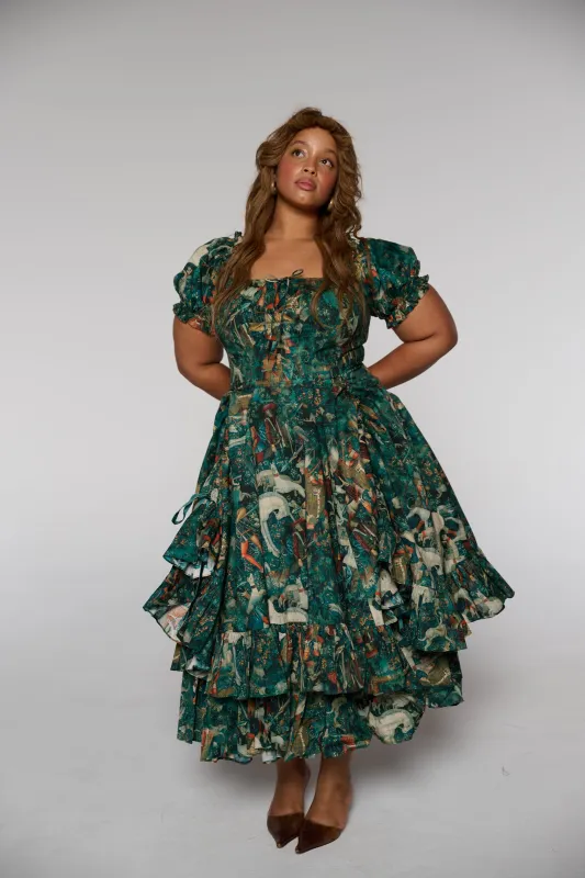 The Unicorn Defends Himself Cinema Dress sold by Selkie