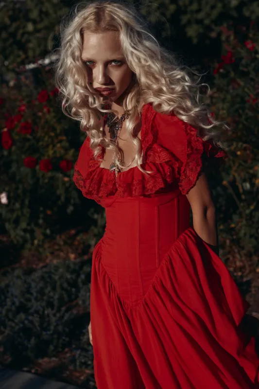 The Revolt Red Cupid Dress made by Selkie