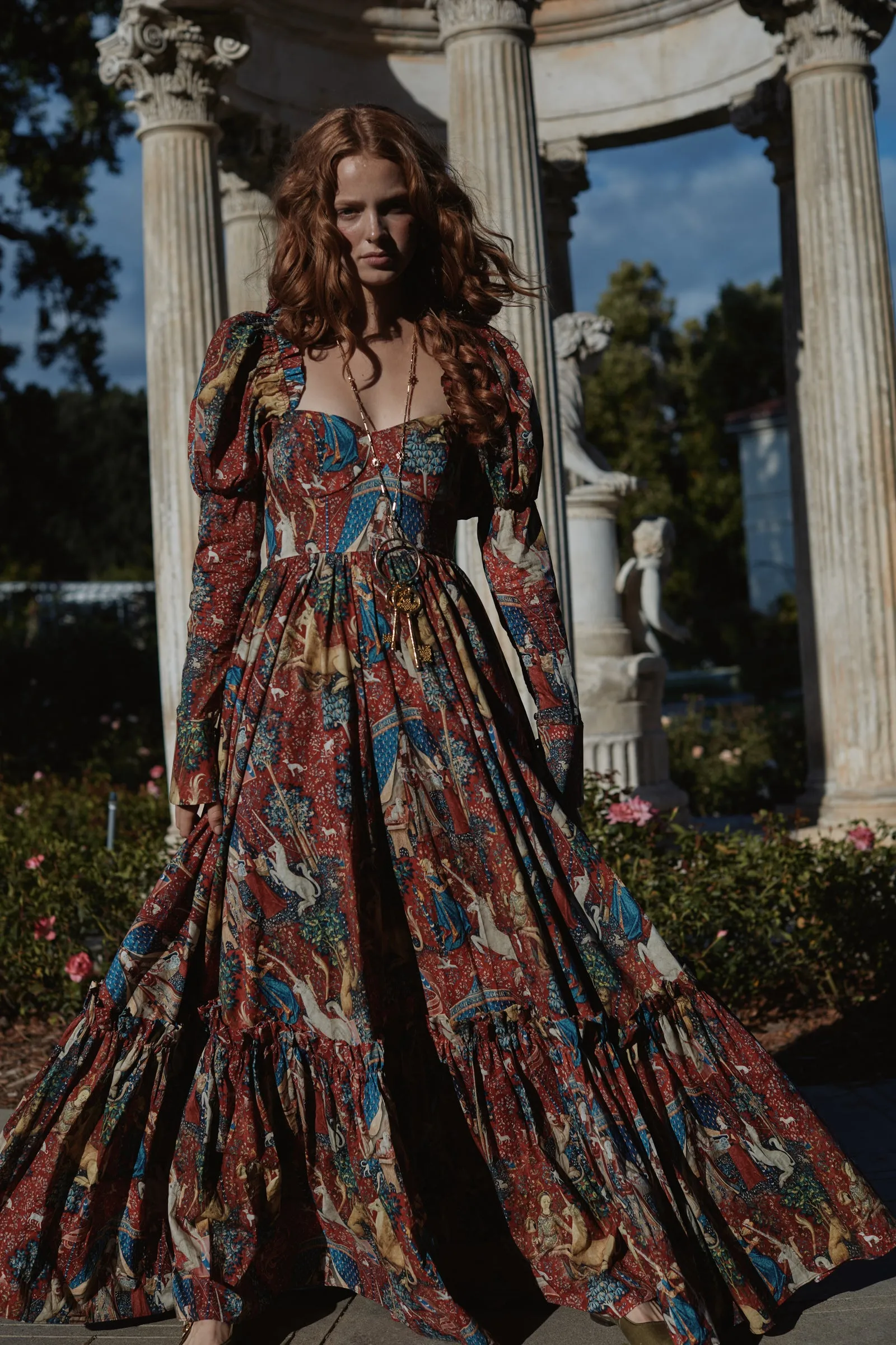 The Lady and the Unicorn Astronomers Gown sold by Selkie product image thumbnail 3