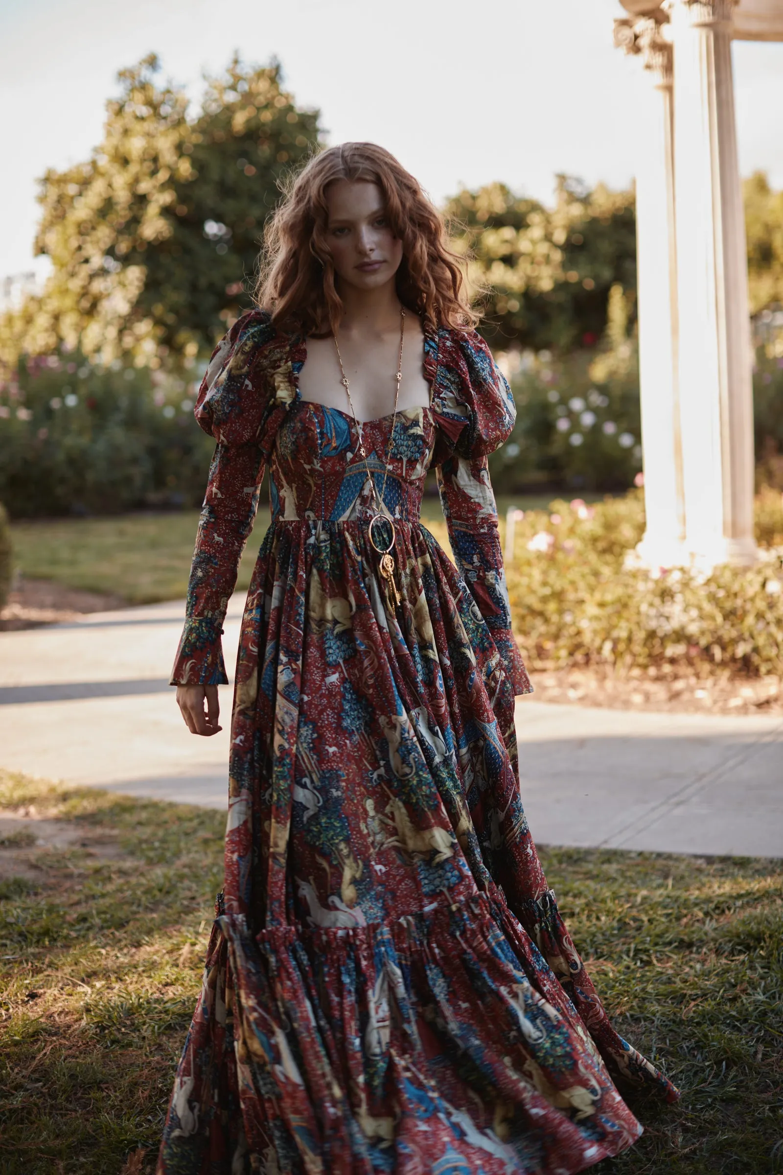 The Lady and the Unicorn Astronomers Gown sold by Selkie product image thumbnail 5