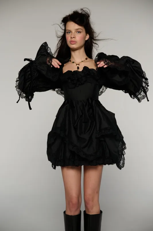 In A Past Life Caviar Dress sold by Selkie