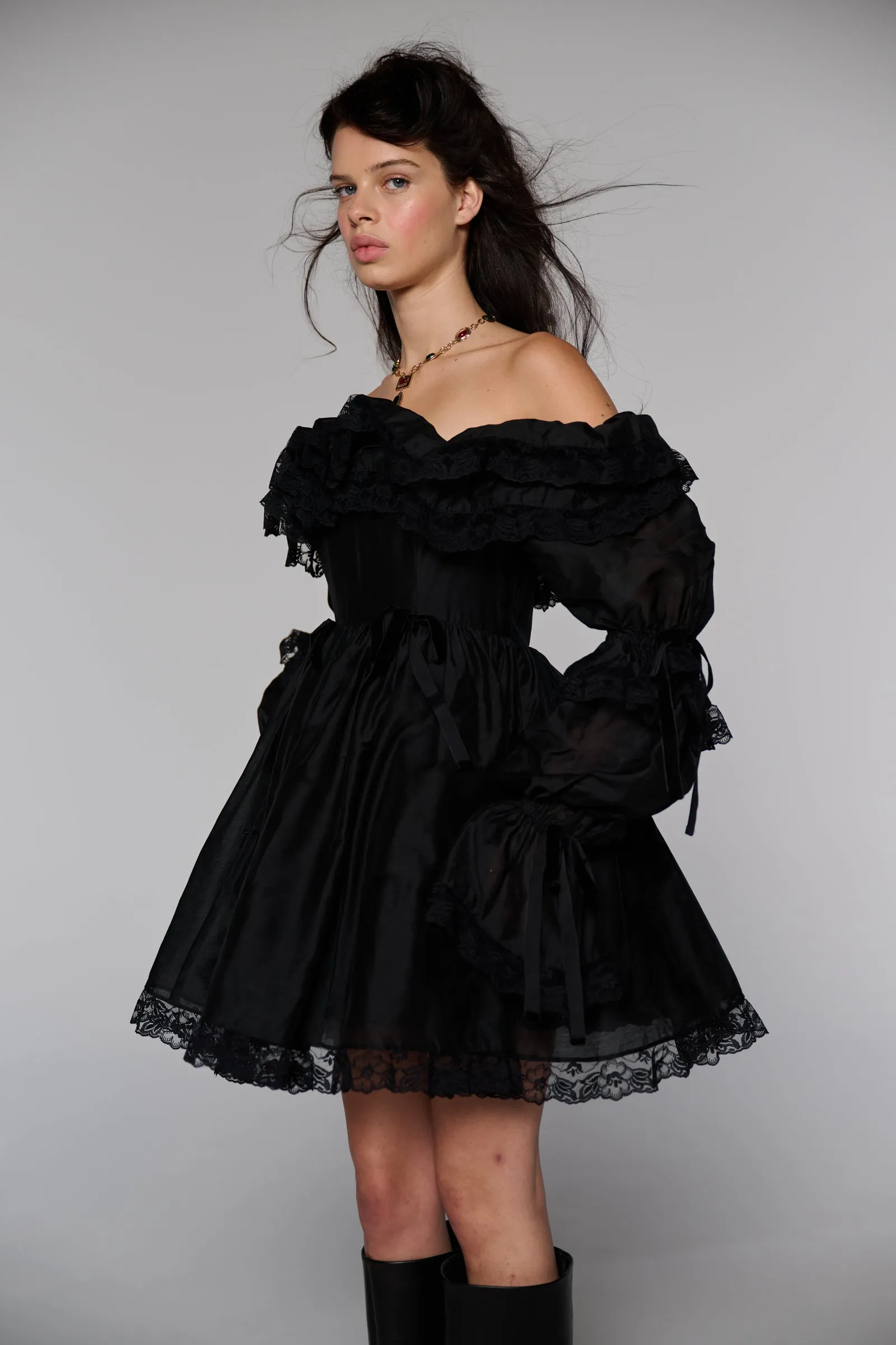 In A Past Life Caviar Dress sold by Selkie product image thumbnail 3