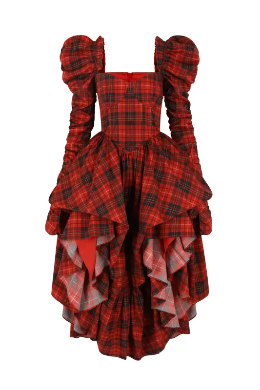 The Royal Tartan Serendipity Dress sold by Selkie