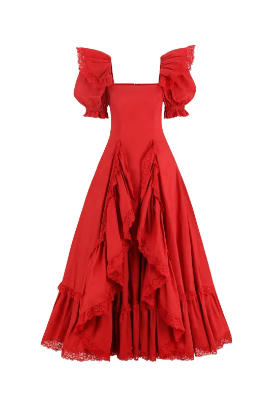 The Rouge Sonnet Dress sold by Selkie