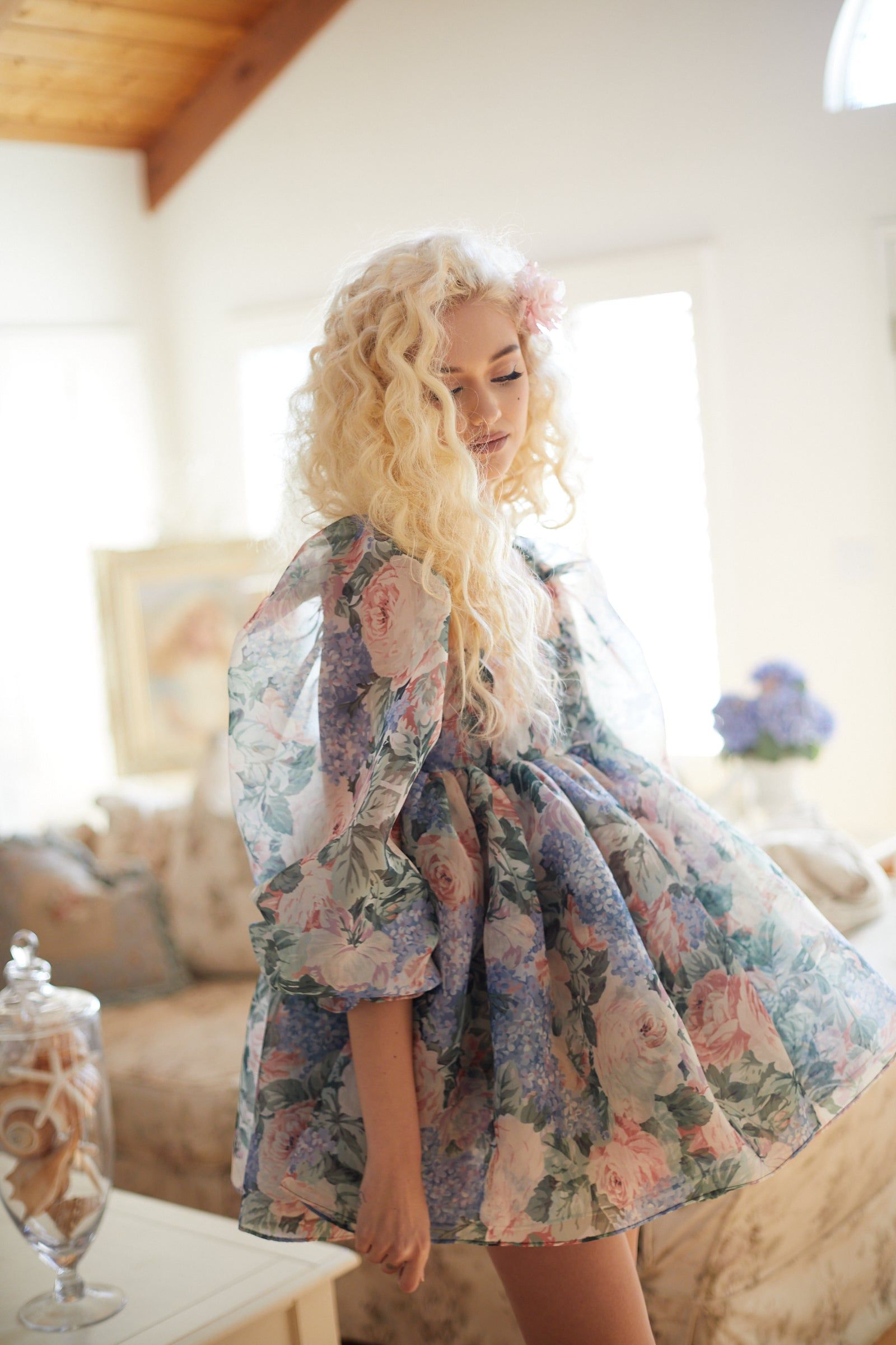 My So Called Life Puff Dress sold by Selkie product image thumbnail 3