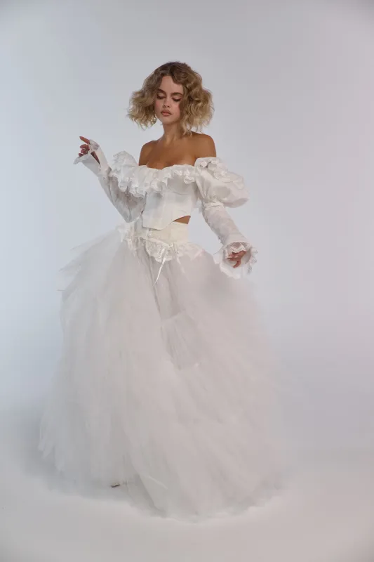 The Tulle Heroine Tournure made by Selkie