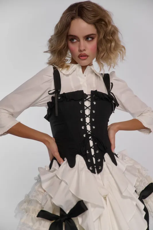 The Caviar Wonderland Corset sold by Selkie