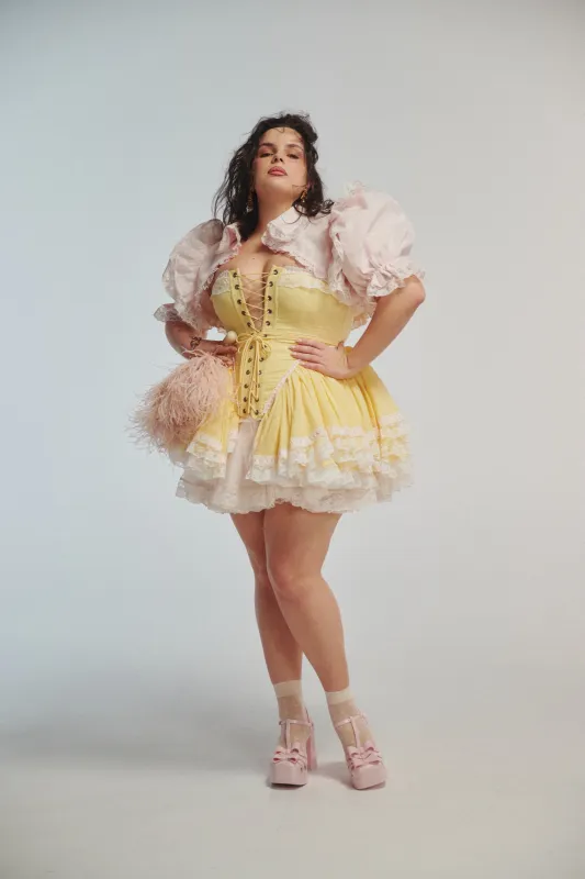 The Blush Antique Heart Bolero made by Selkie