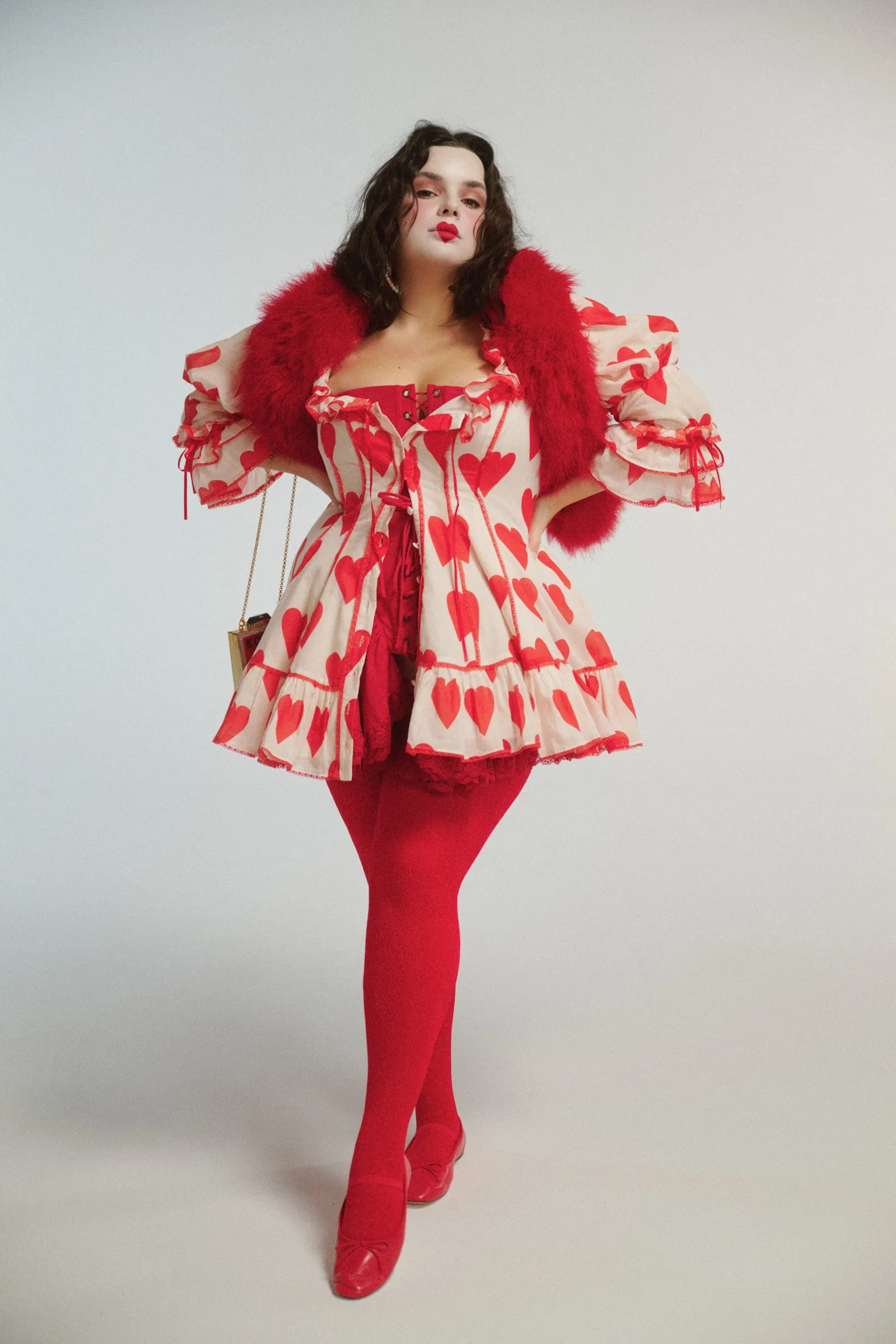 The Queen Of Hearts Libertine Blouse sold by Selkie