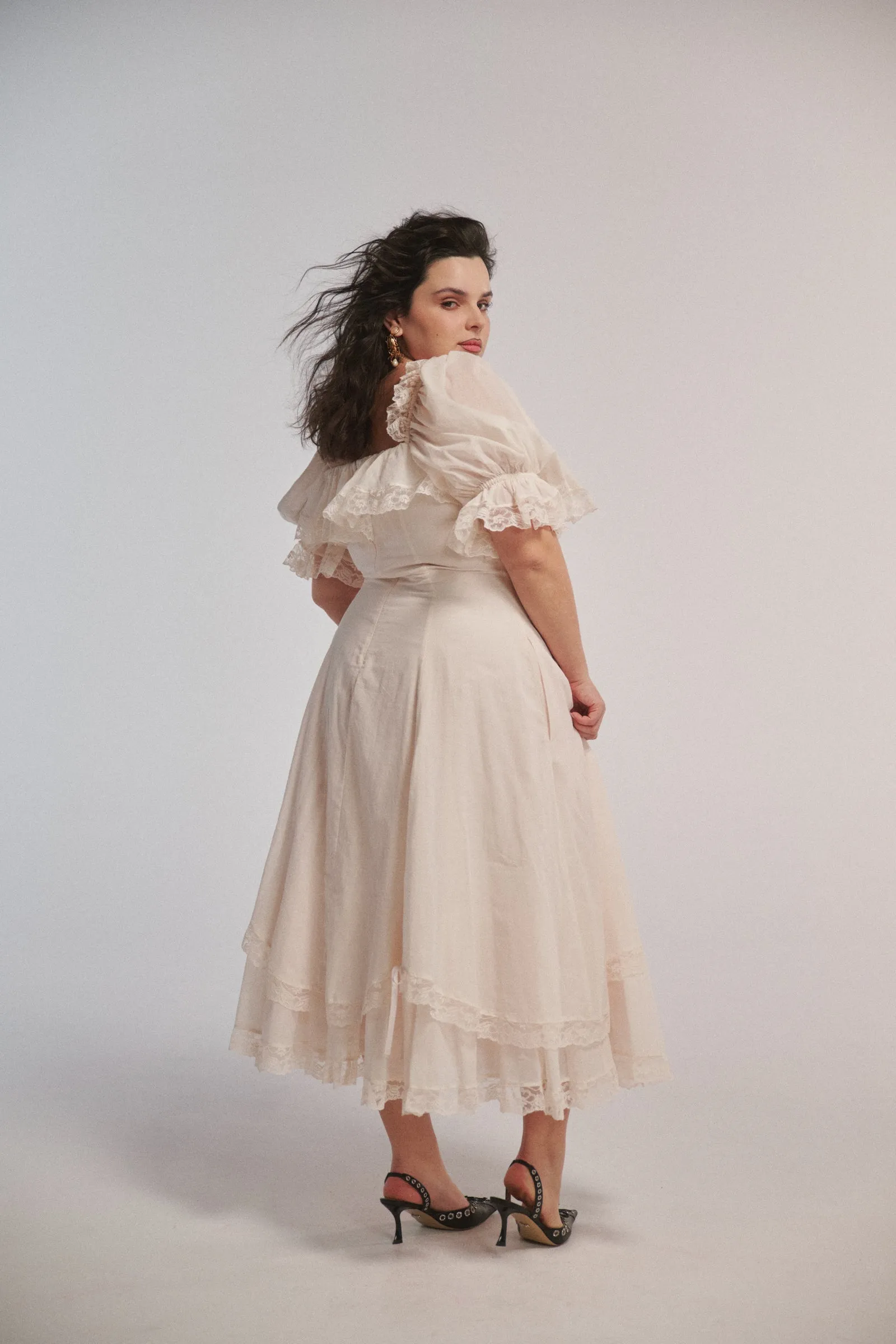 The Ghost Pink Dream Dress sold by Selkie product image thumbnail 4