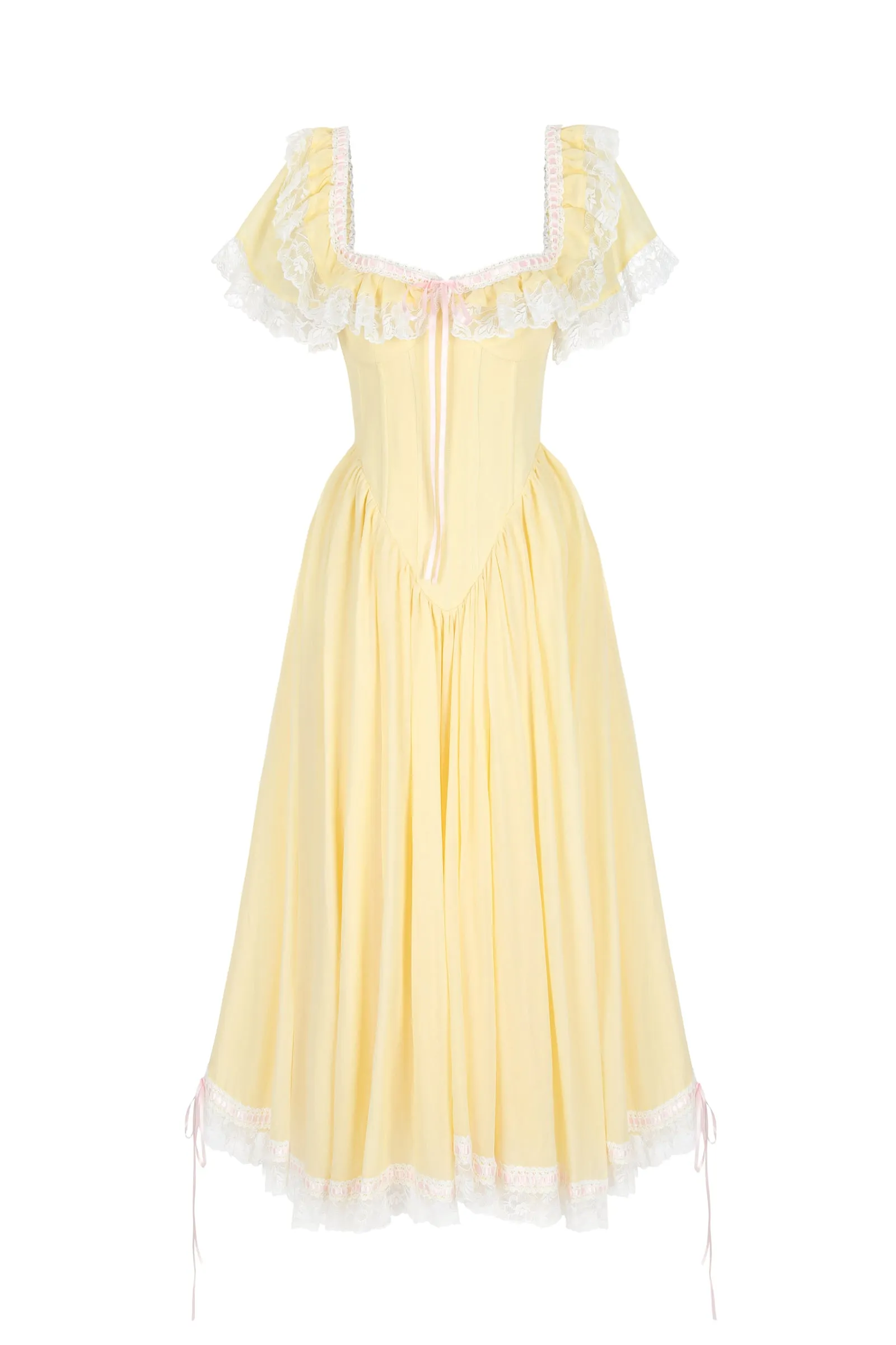 The Custard Cupid Dress sold by Selkie product image thumbnail 5
