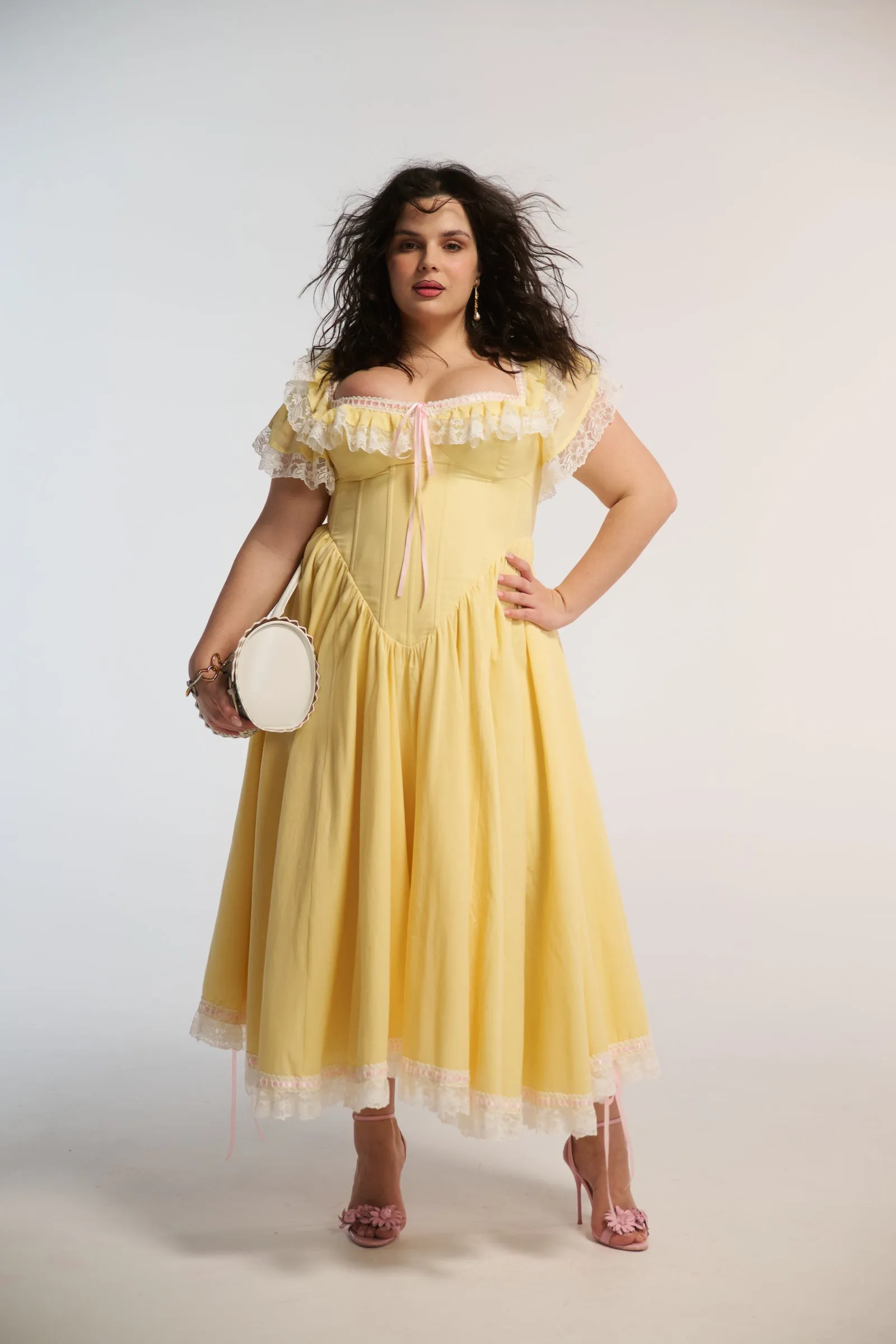 The Custard Cupid Dress sold by Selkie product image thumbnail 2