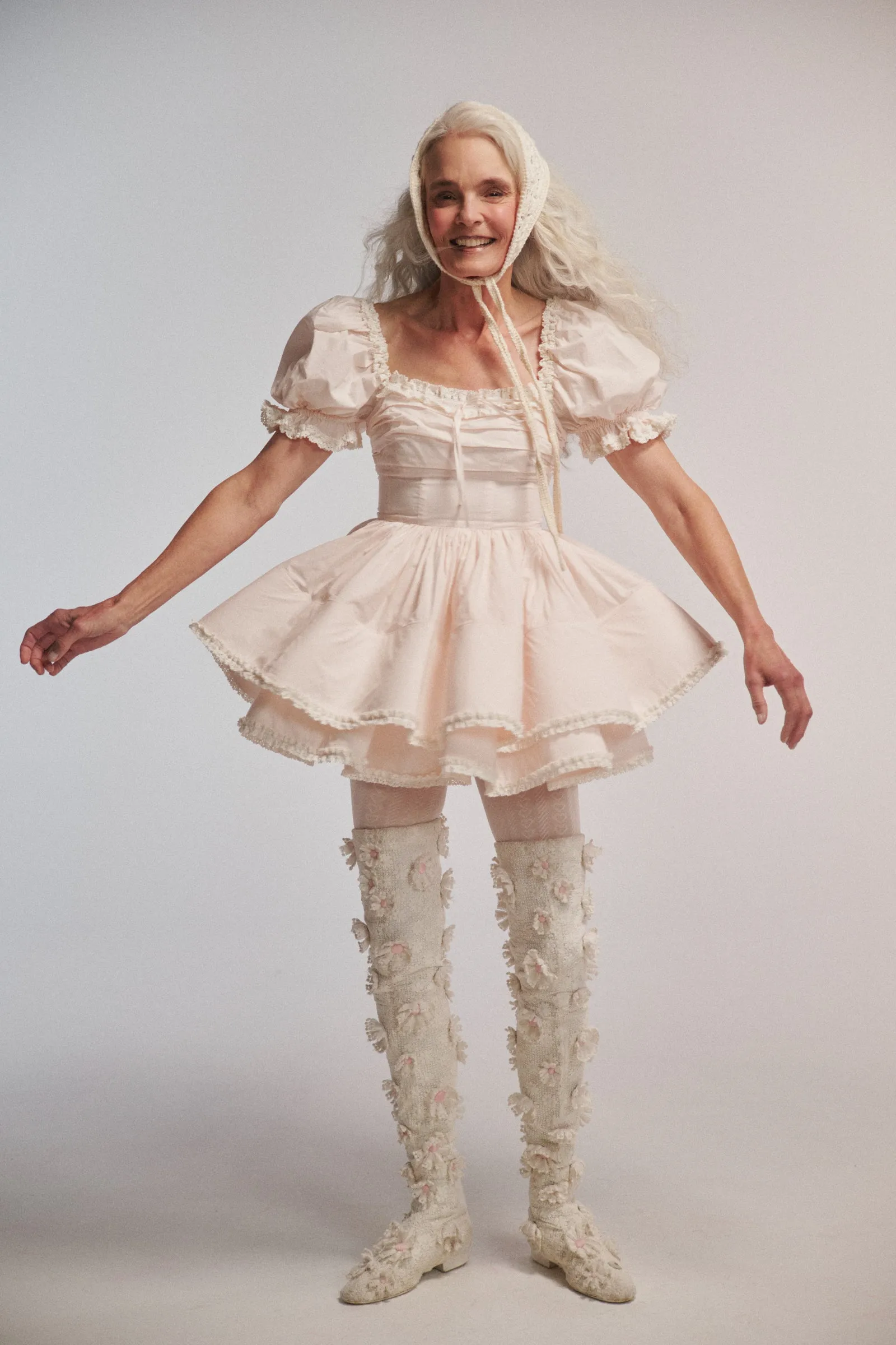 The Ghost Pink Bonny Dress sold by Selkie