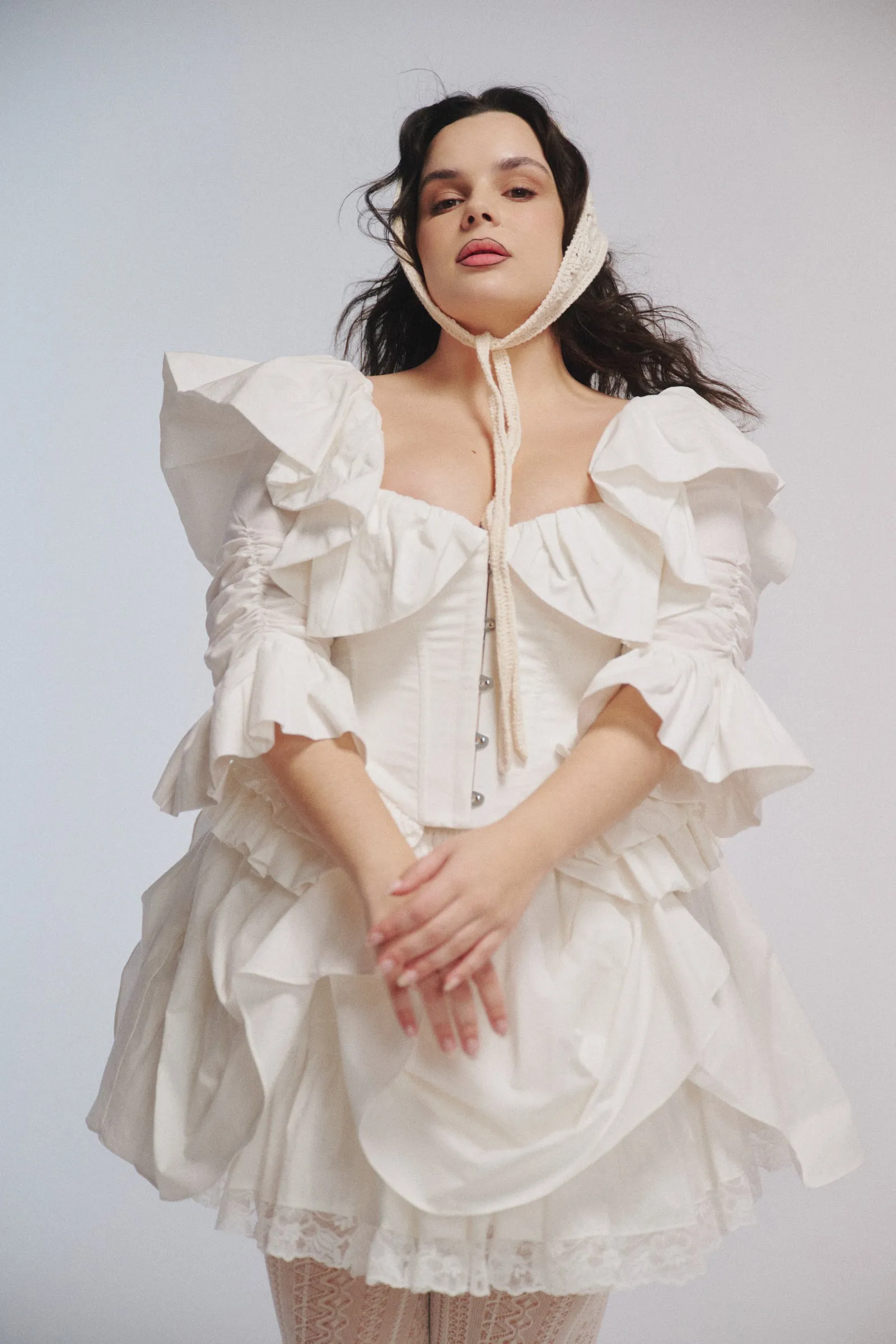 The Ivory Kiera Skirt sold by Selkie product image thumbnail 5