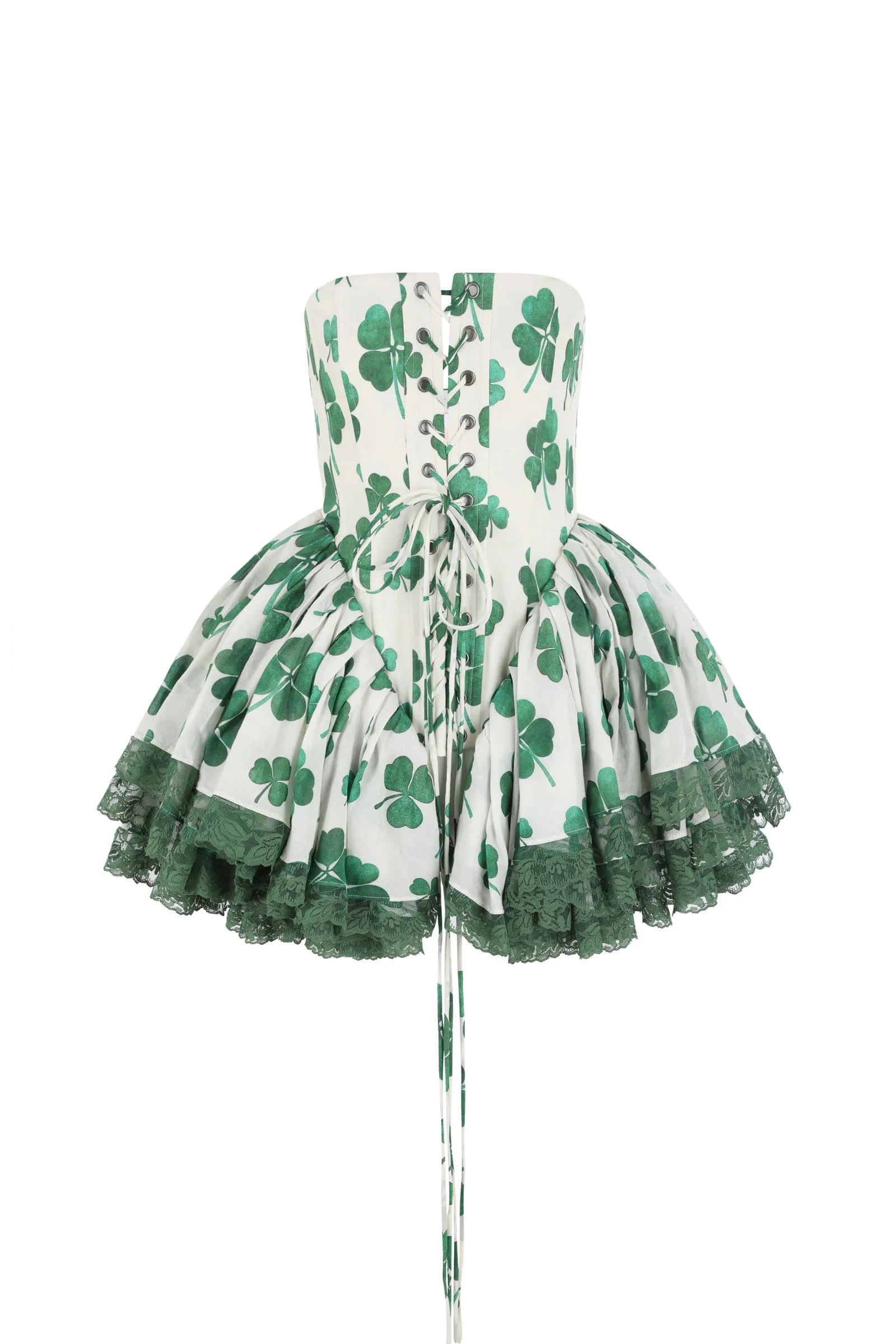 Luck Of The Irish Victorian Corset sold by Selkie product image thumbnail 5